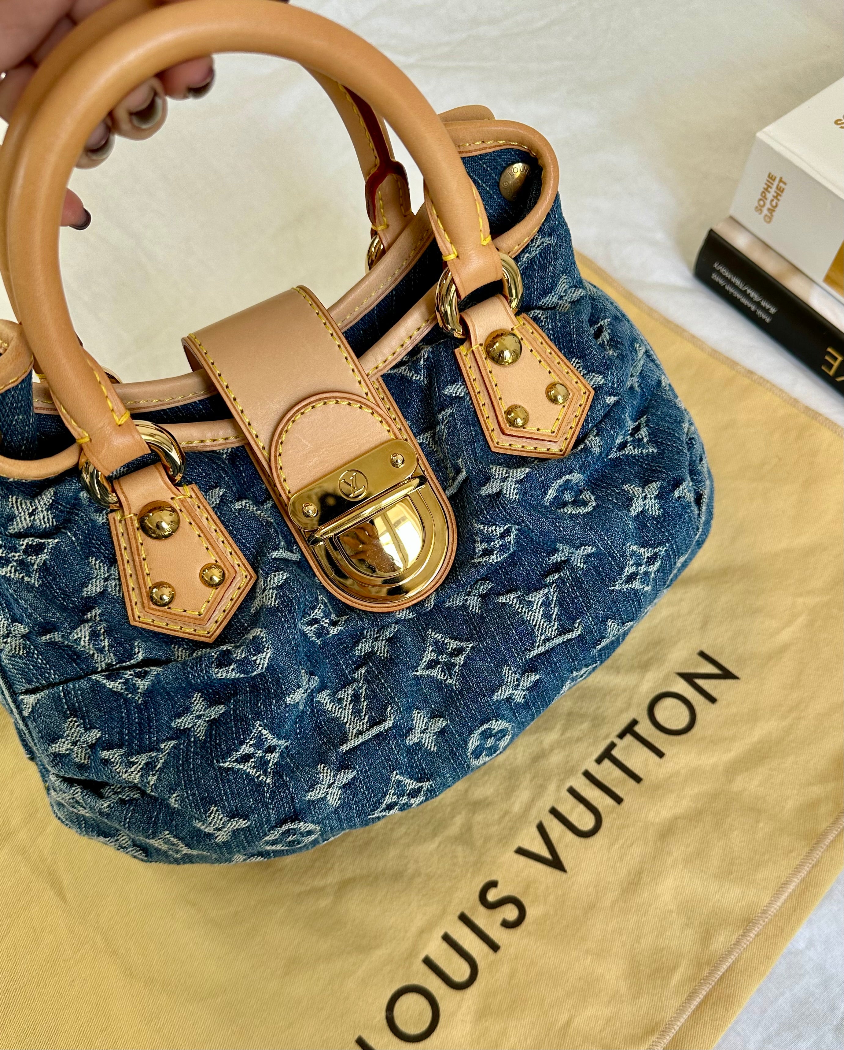 Louis Vuitton Pleaty Denim