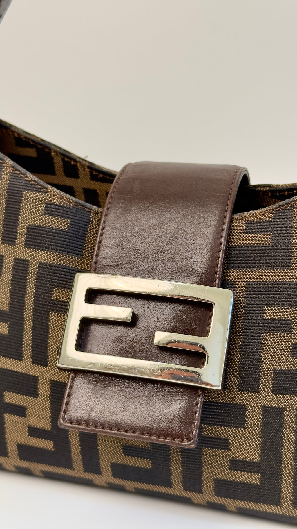 Fendi Zucca Shoulder Bag