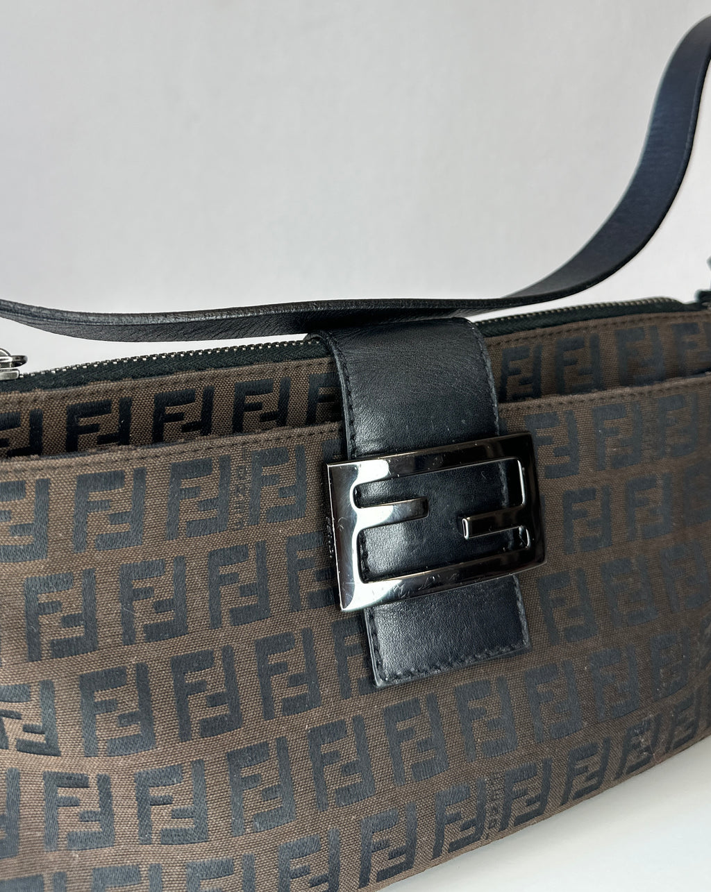 Fendi – Zucchino Shoulder Bag