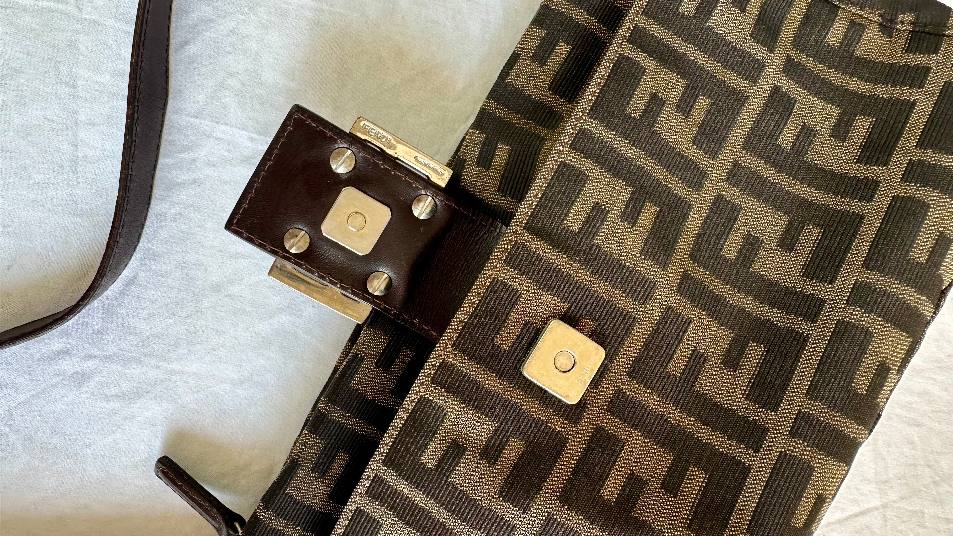 Fendi baguette Zucca