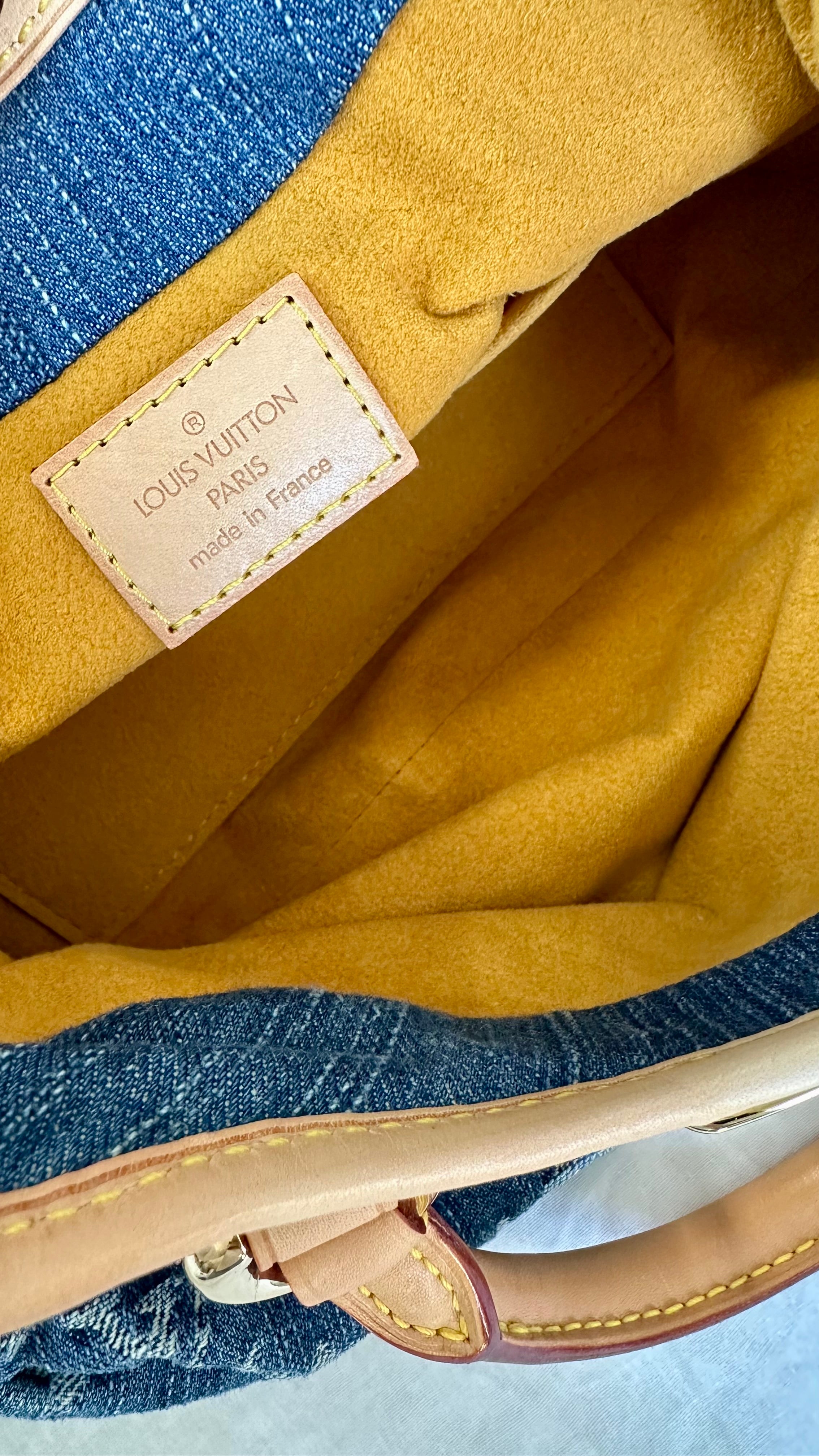 Louis Vuitton Pleaty Denim