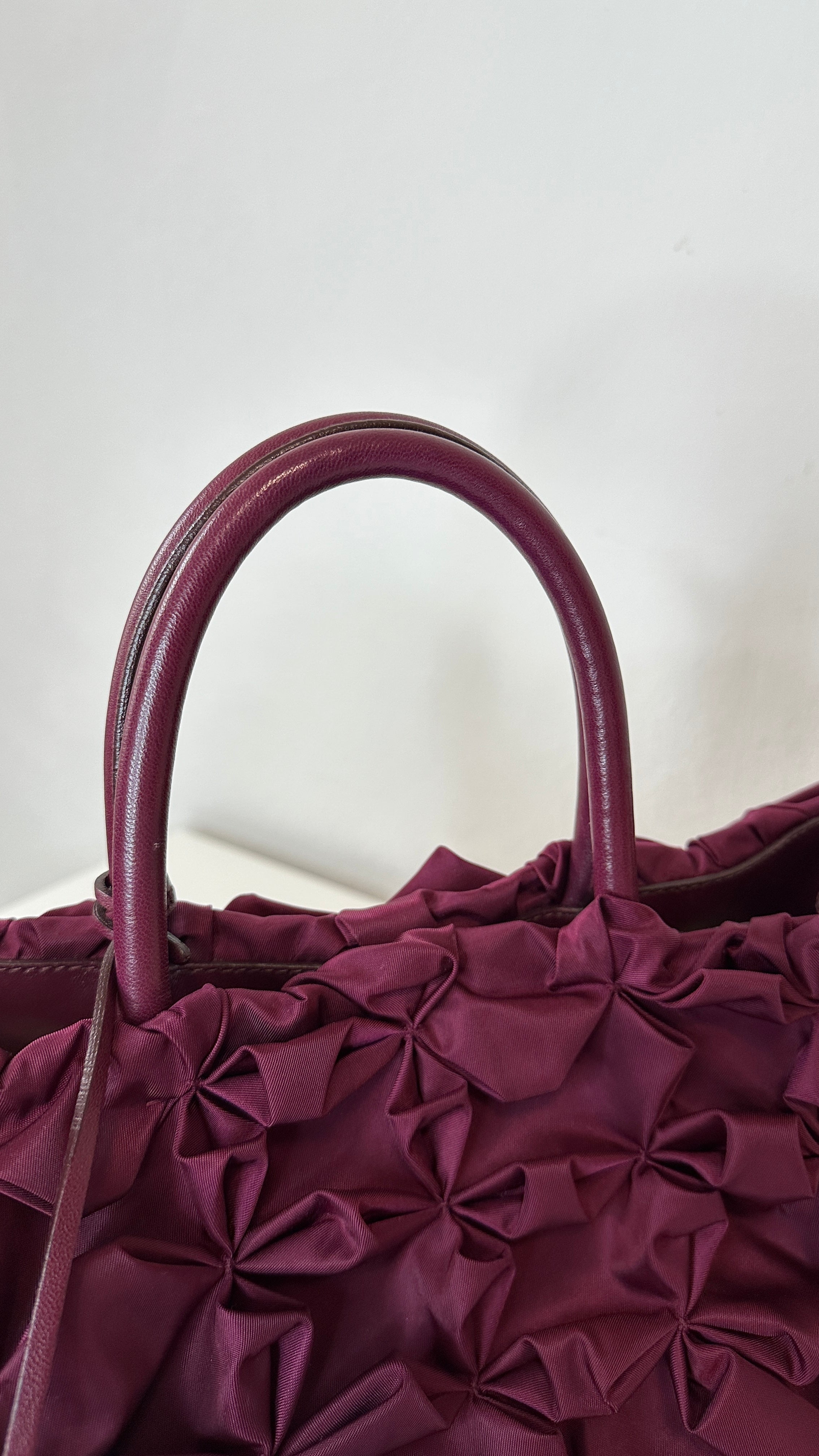 Prada - Tote Plissé