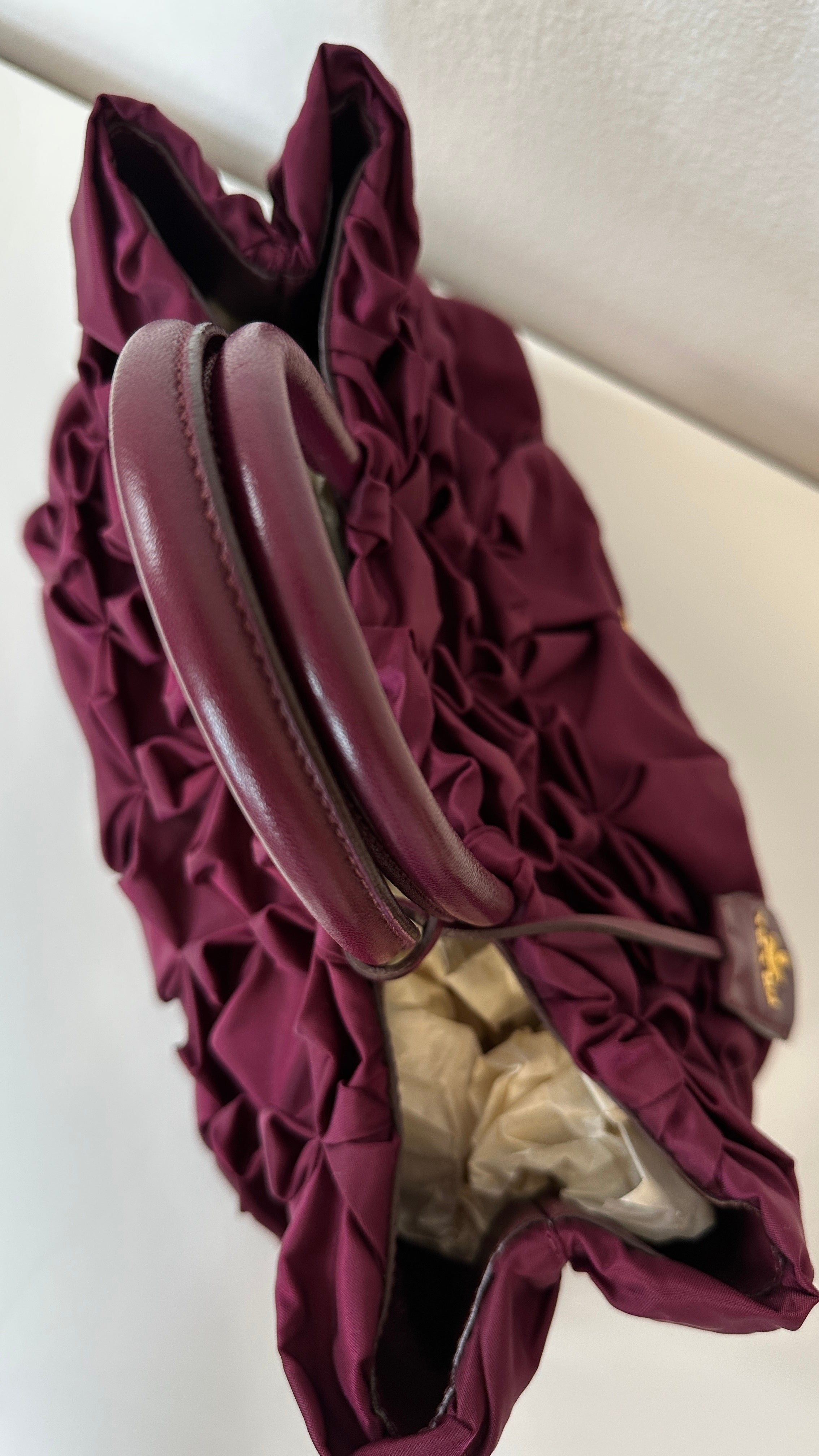 Prada - Tote Plissé