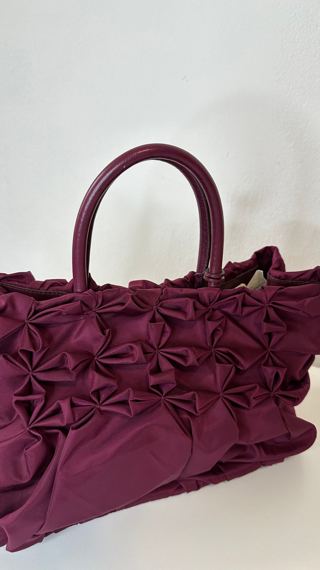 Prada - Tote Plissé