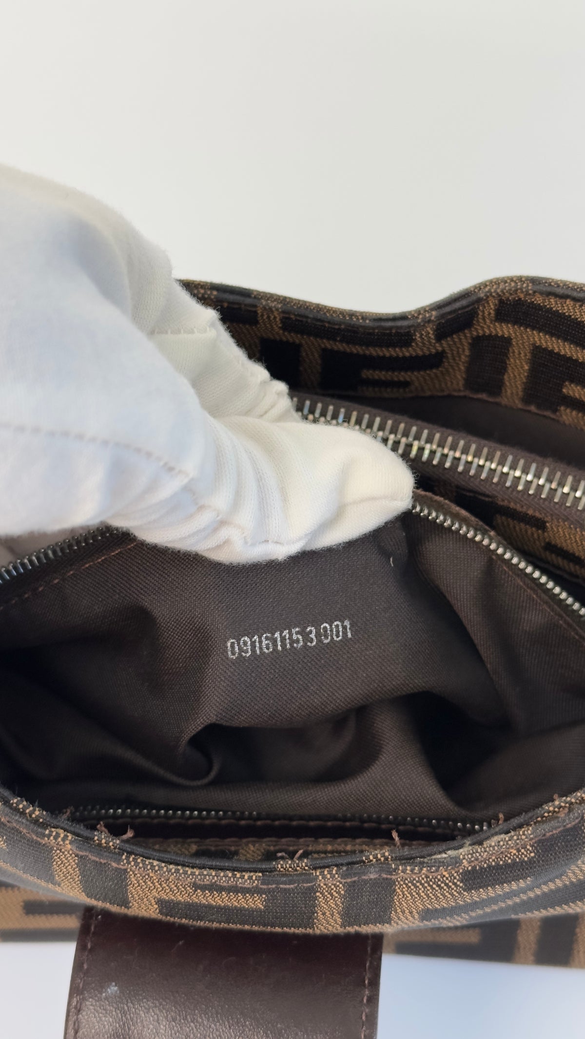 Fendi Zucca Shoulder Bag