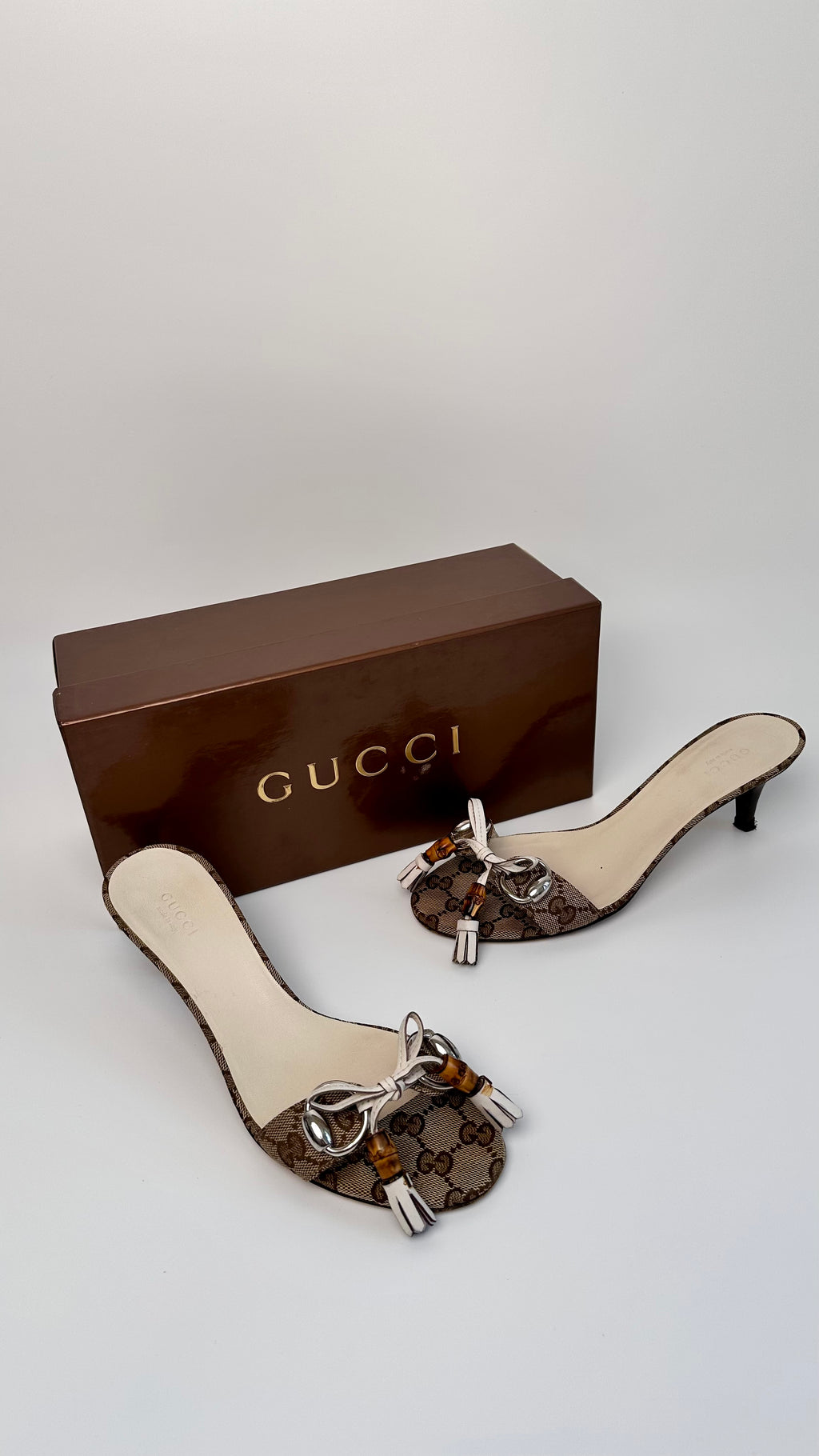 Gucci Bamboo Mules