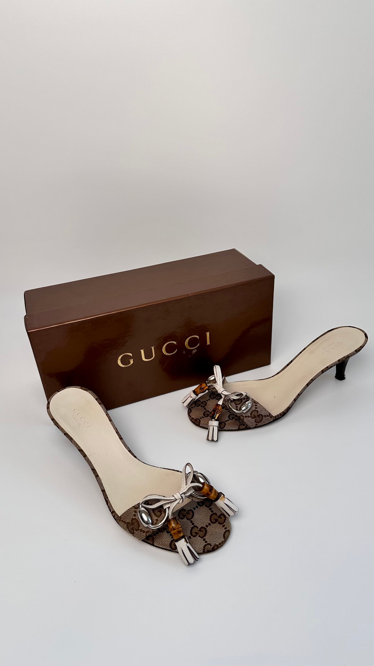 Gucci Bamboo Mules