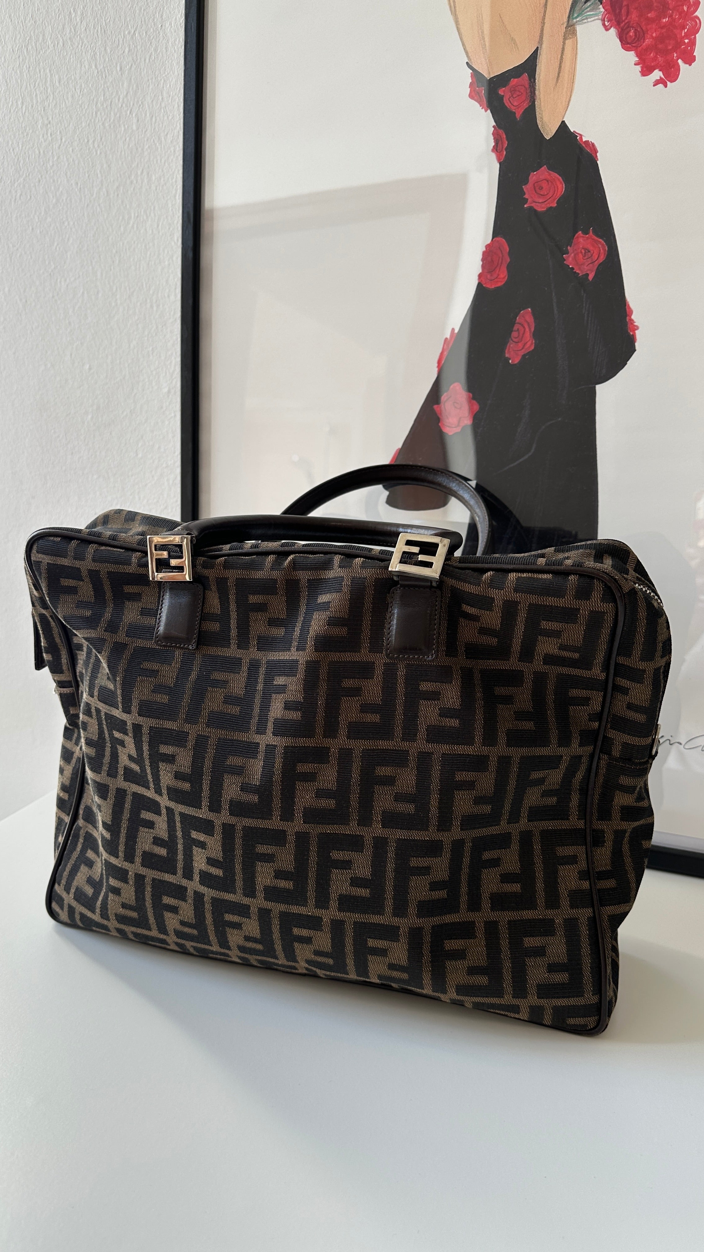 Fendi – Valigetta Zucca Canvas, ca. 1998–1999
