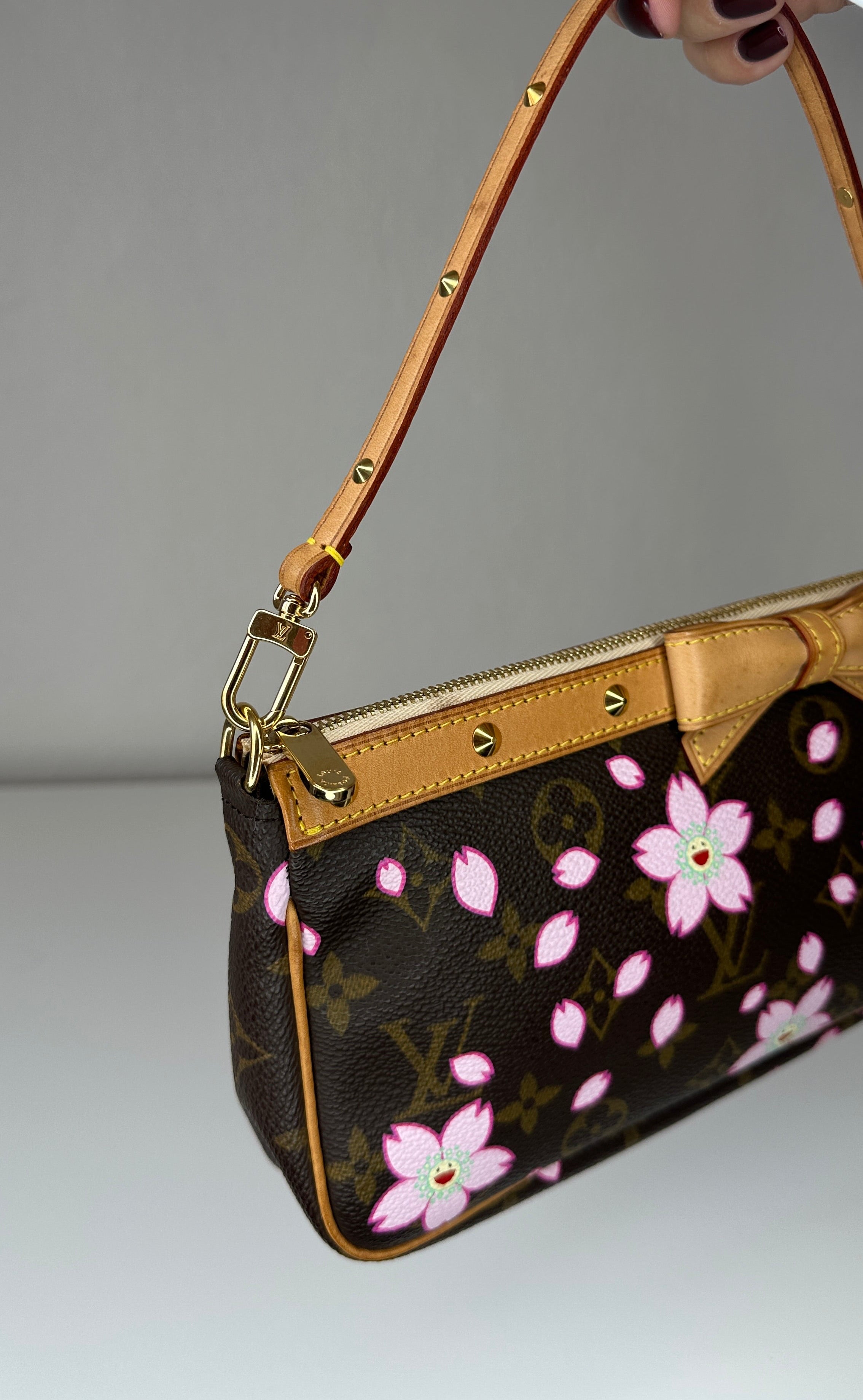 LV x Murakami – Cherry Blossom Pochette – 2003