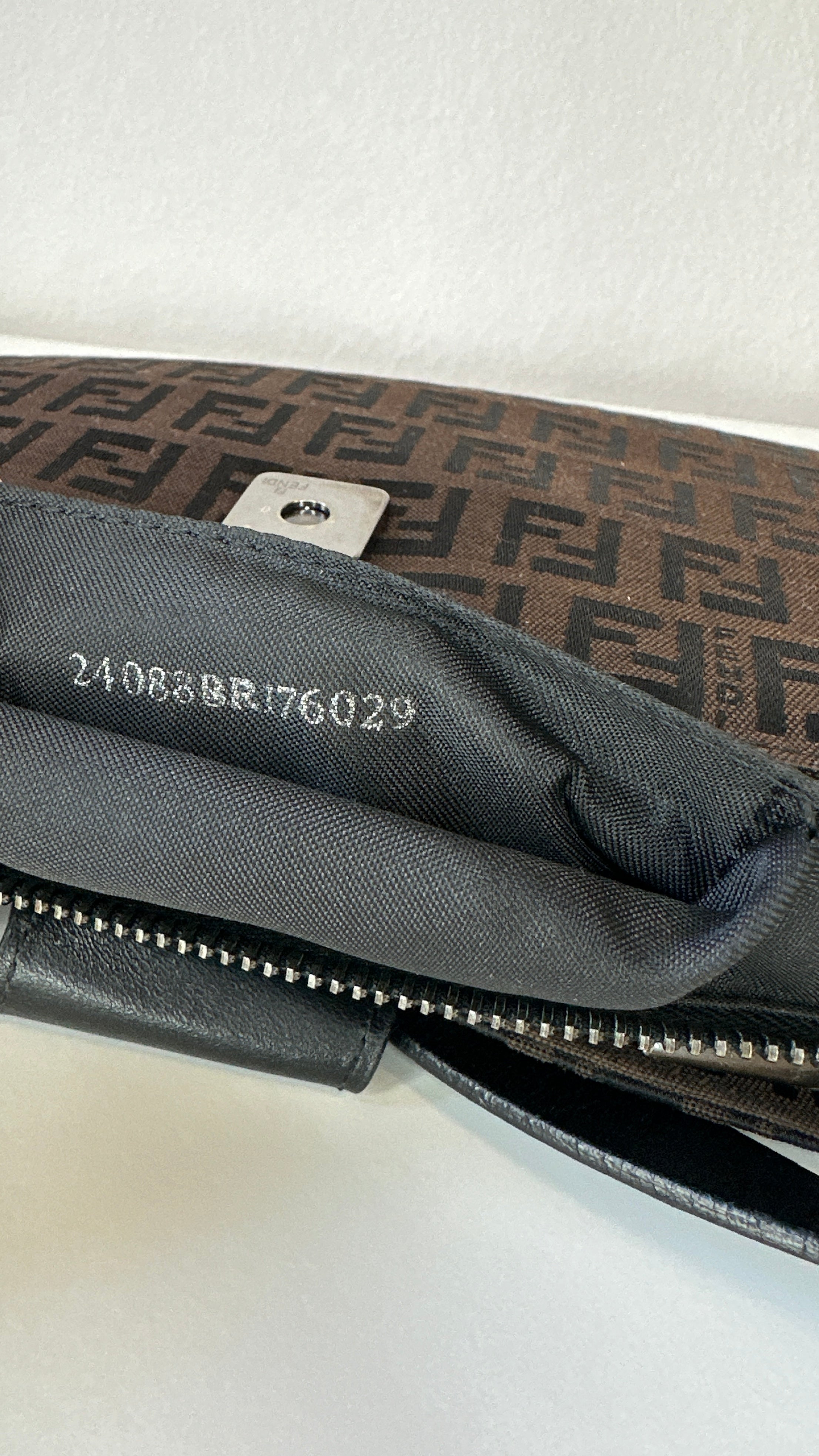 Fendi – Zucchino Shoulder Bag