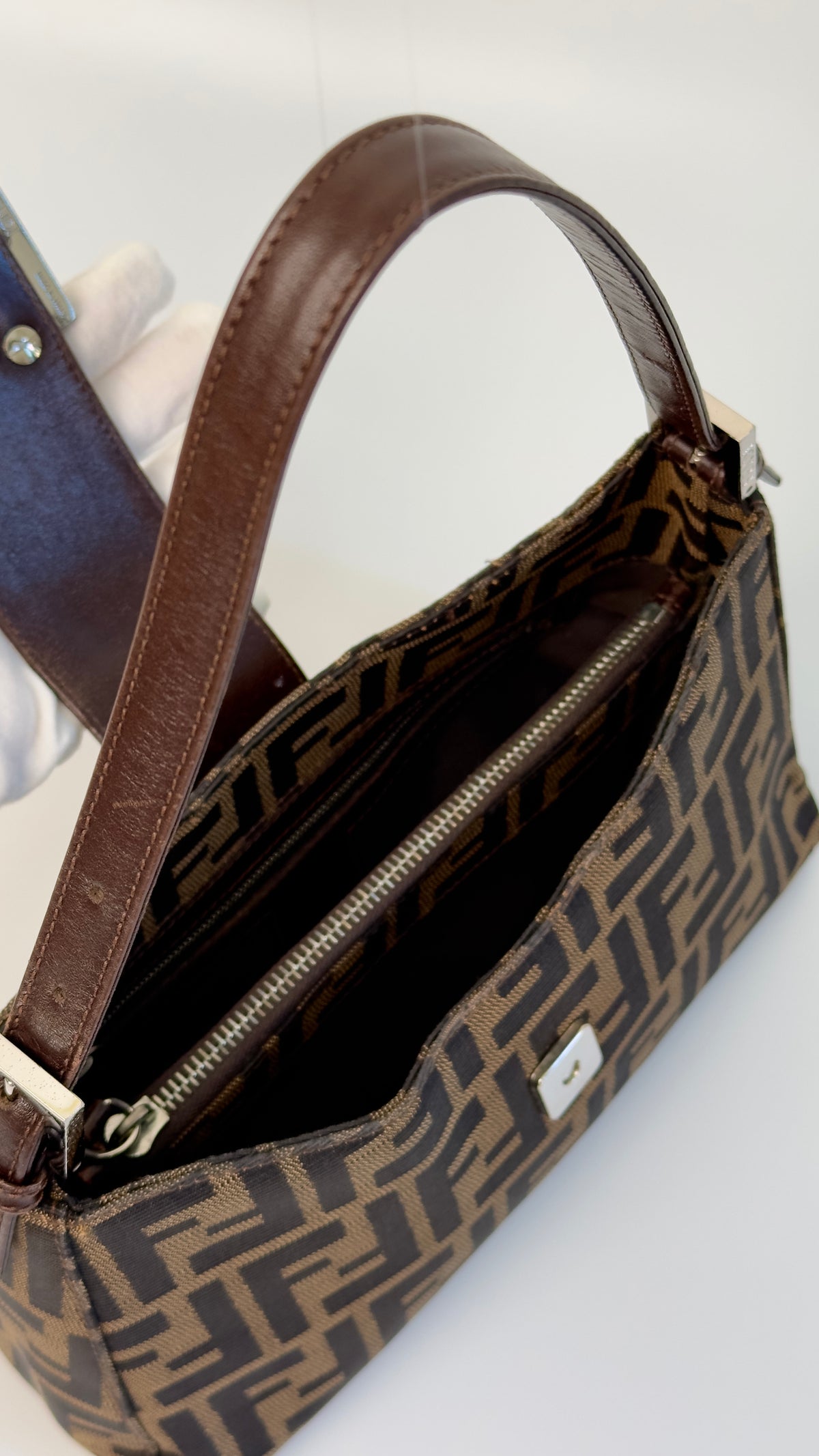 Fendi Zucca Shoulder Bag