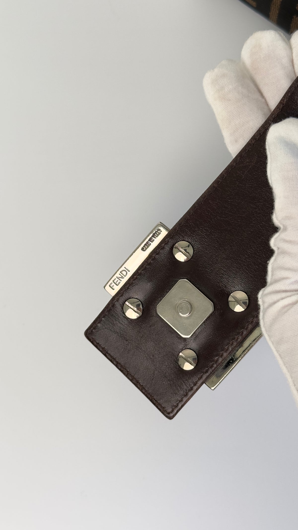 Fendi Zucca Shoulder Bag