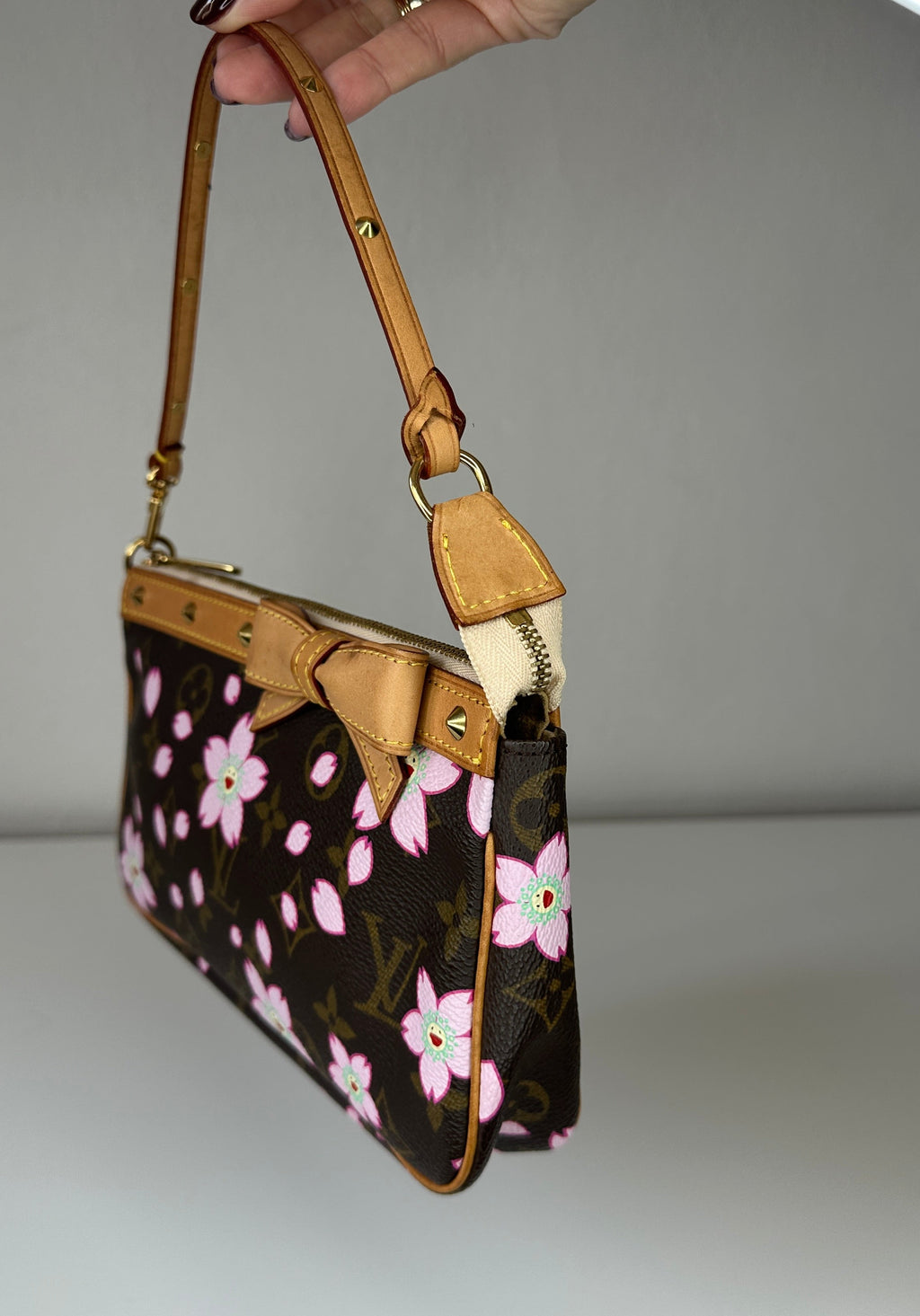 LV x Murakami – Cherry Blossom Pochette