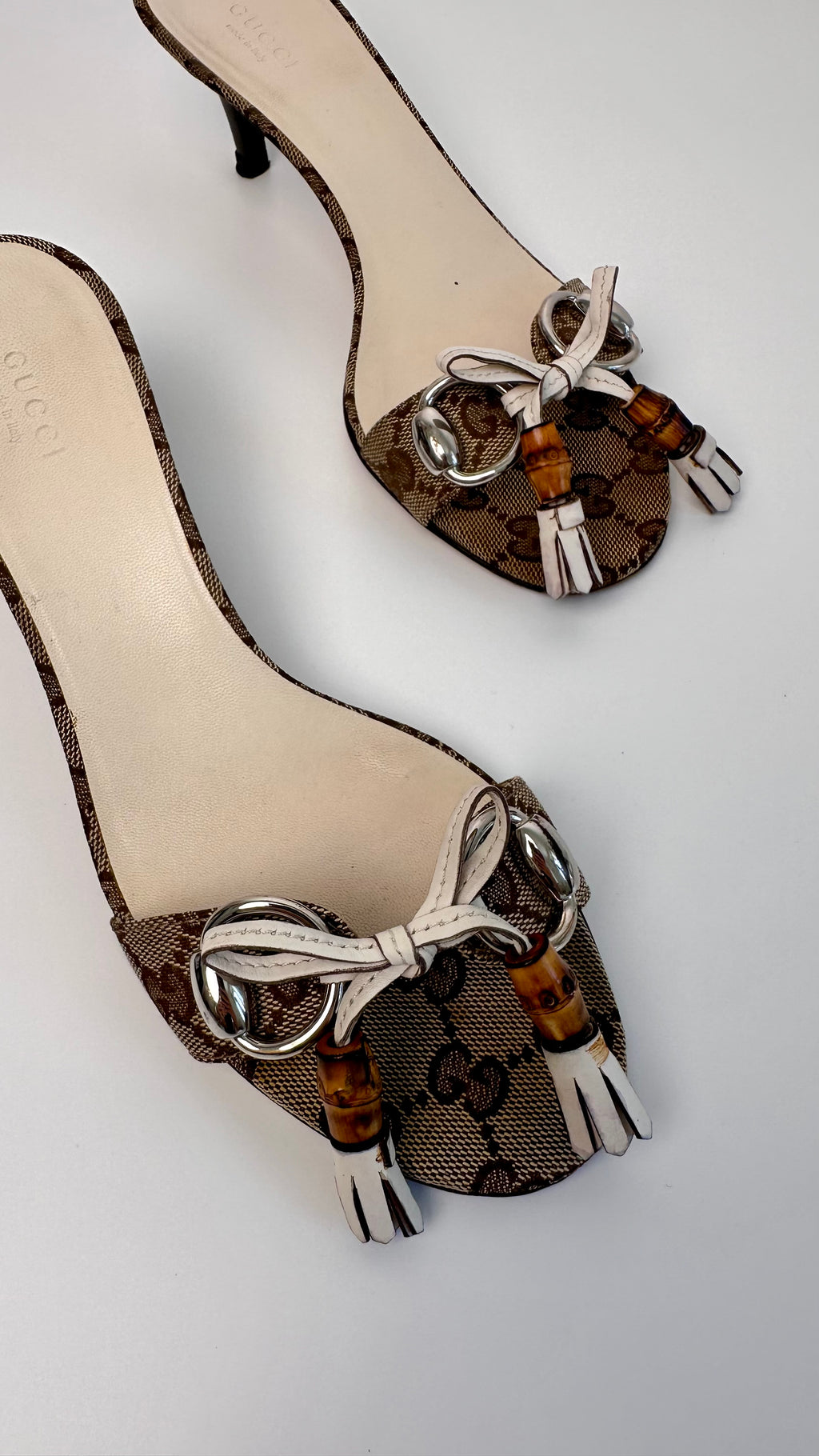 Gucci Bamboo Mules