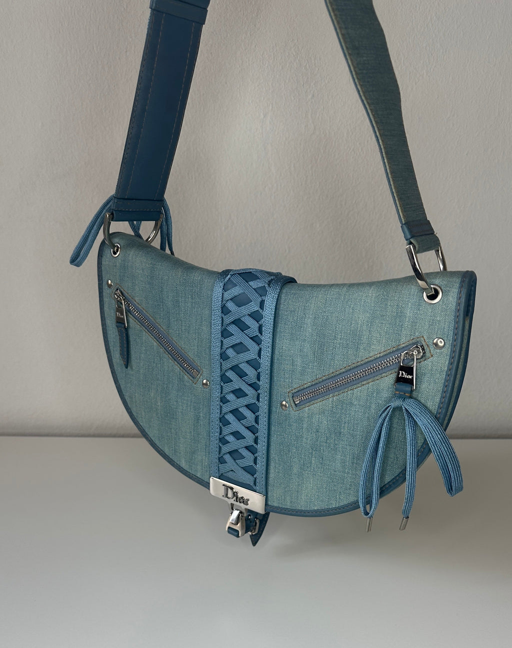 Dior – Denim Saddle Bag