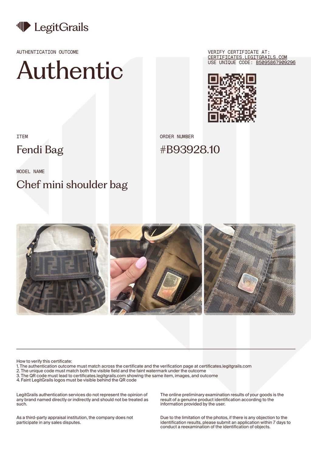Fendi mini chef