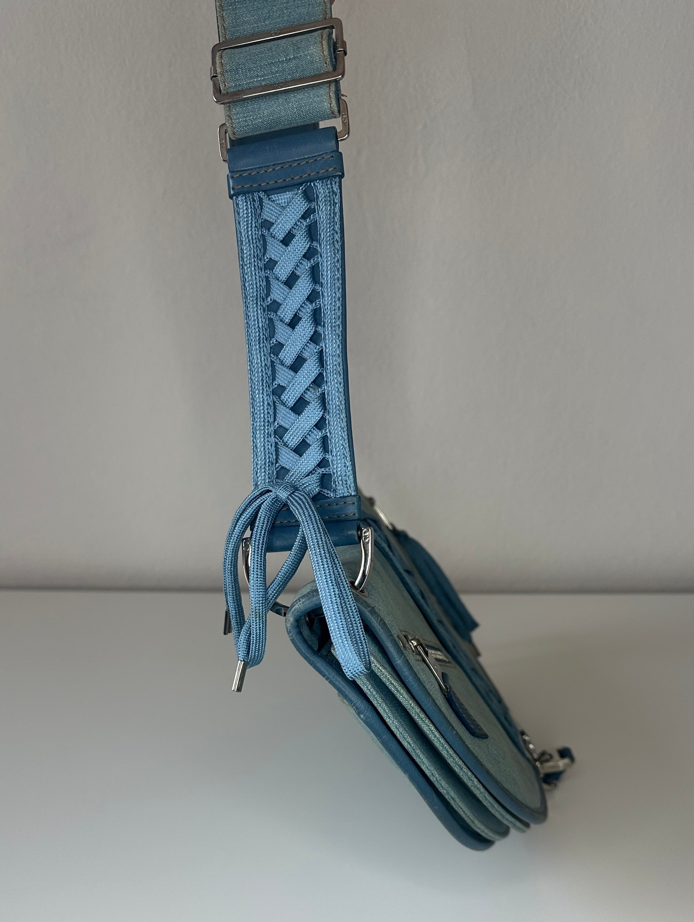 Dior – Denim Saddle Bag – Hardcore Edition – 2000s