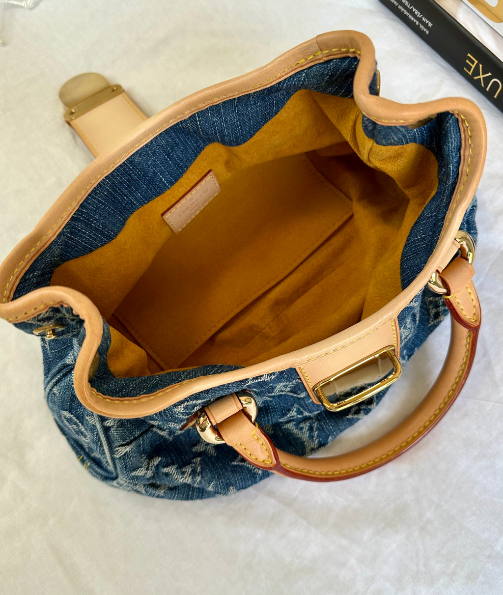 Louis Vuitton Pleaty Denim