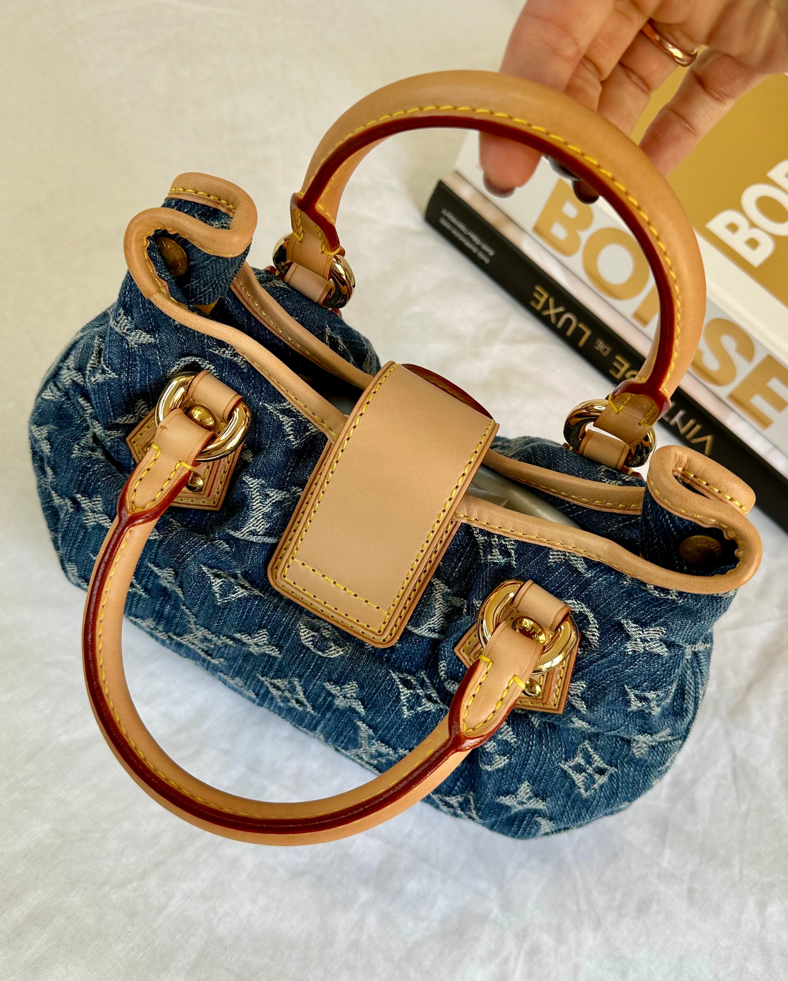 Louis Vuitton Pleaty Denim