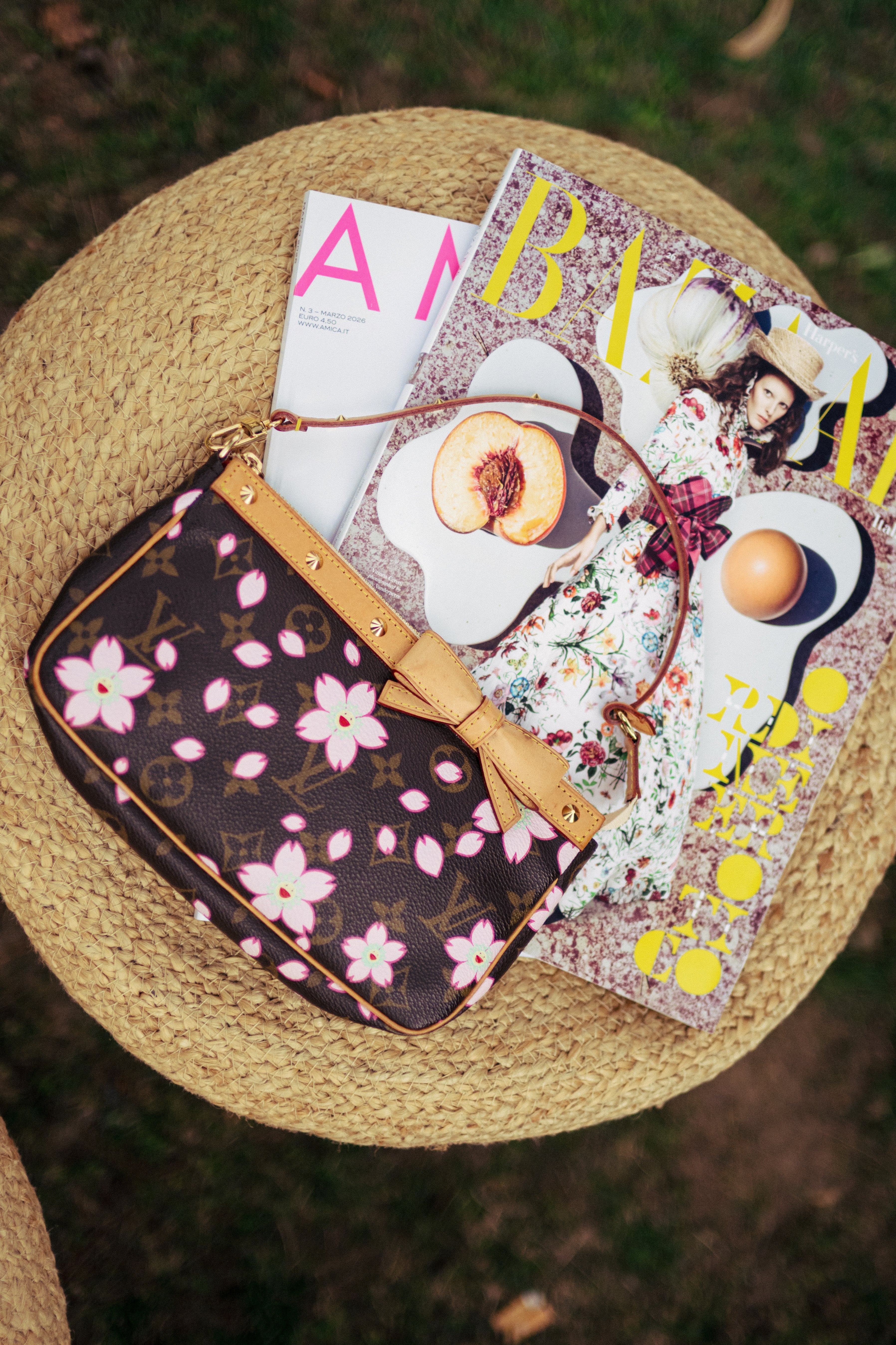 LV x Murakami – Cherry Blossom Pochette