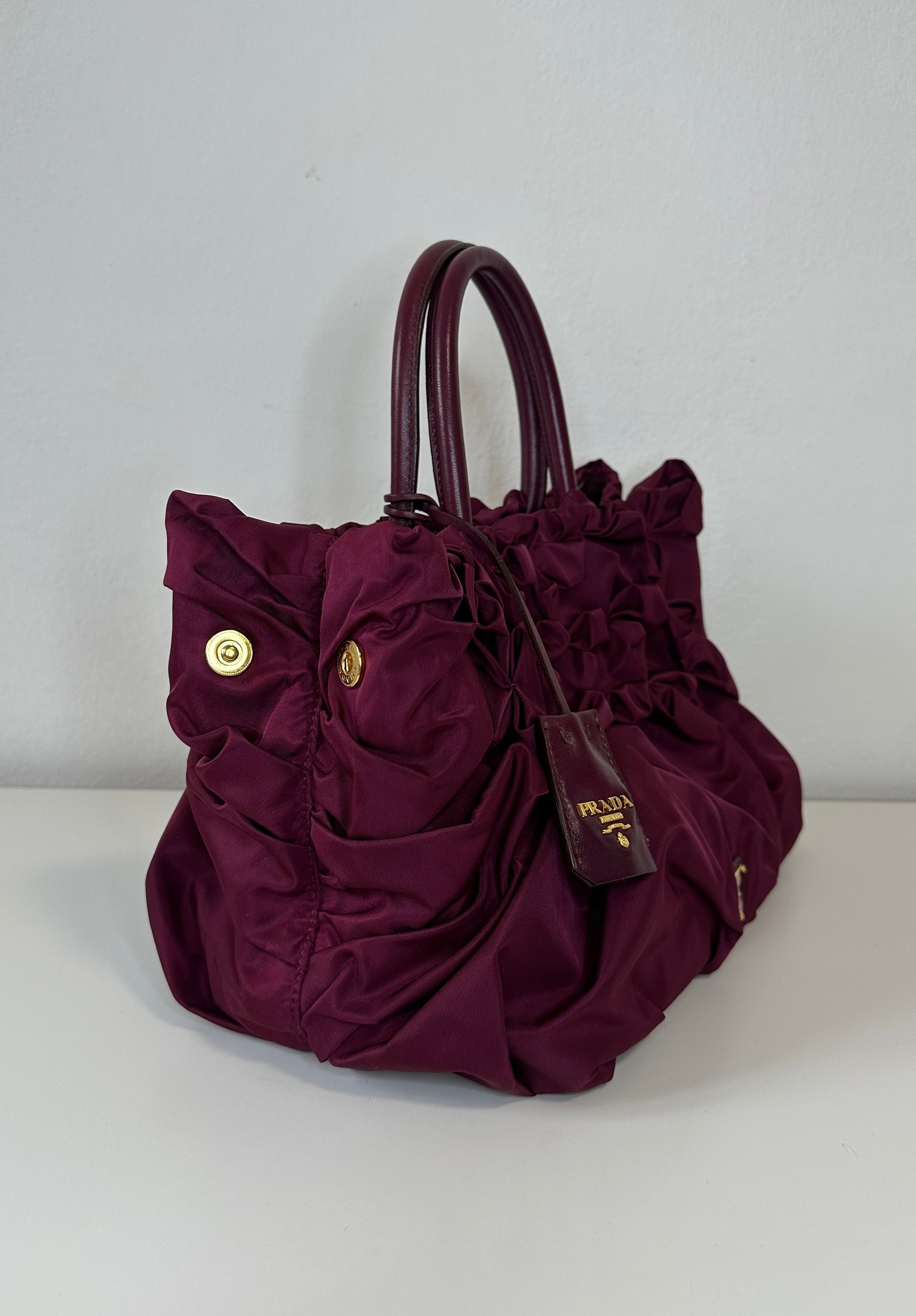 Prada - Tote Plissé