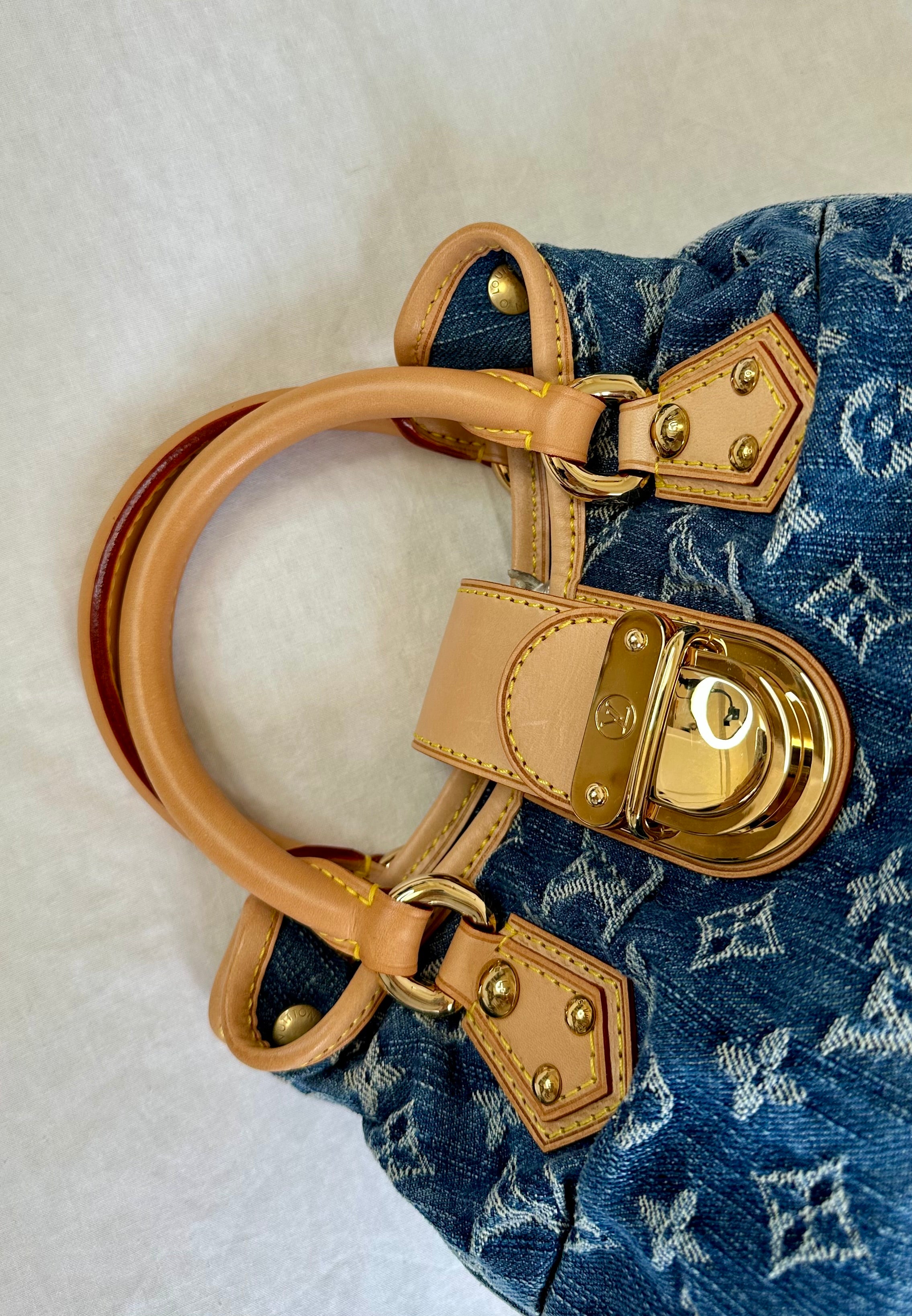Louis Vuitton Pleaty Denim