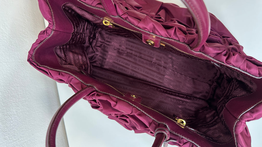 Prada - Tote Plissé