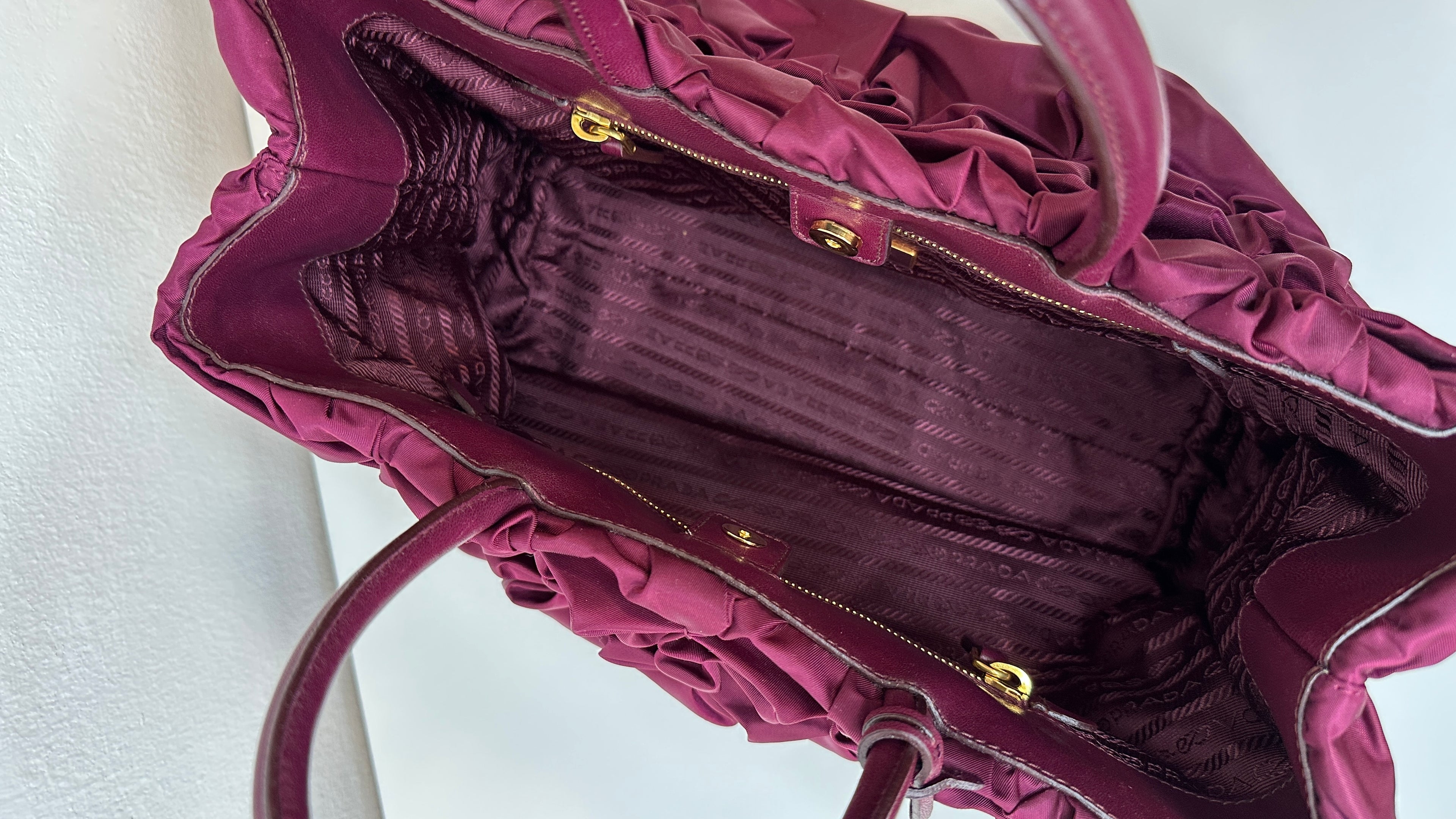 Prada - Tote Plissé