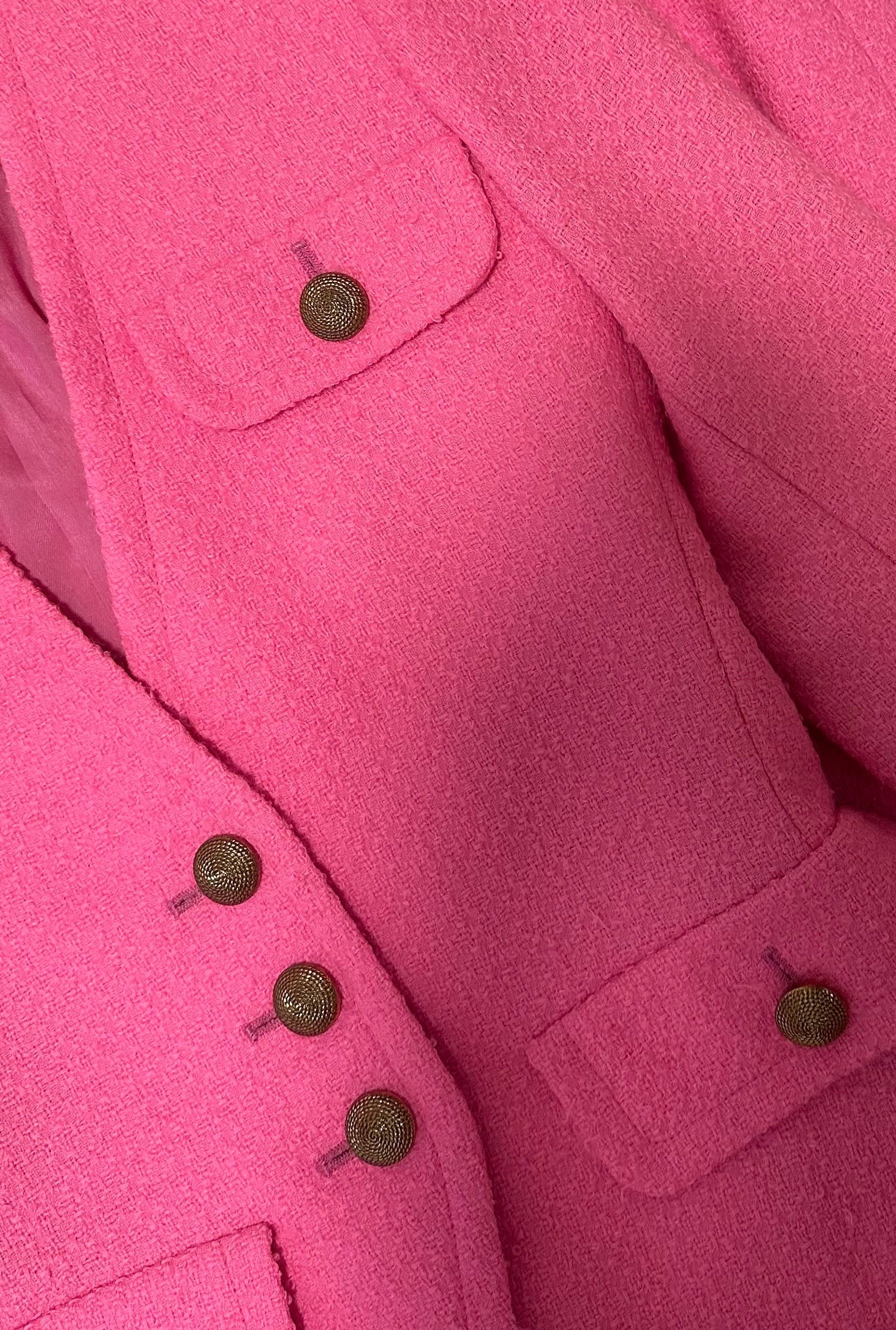 YSL Tailleur rosa vintage