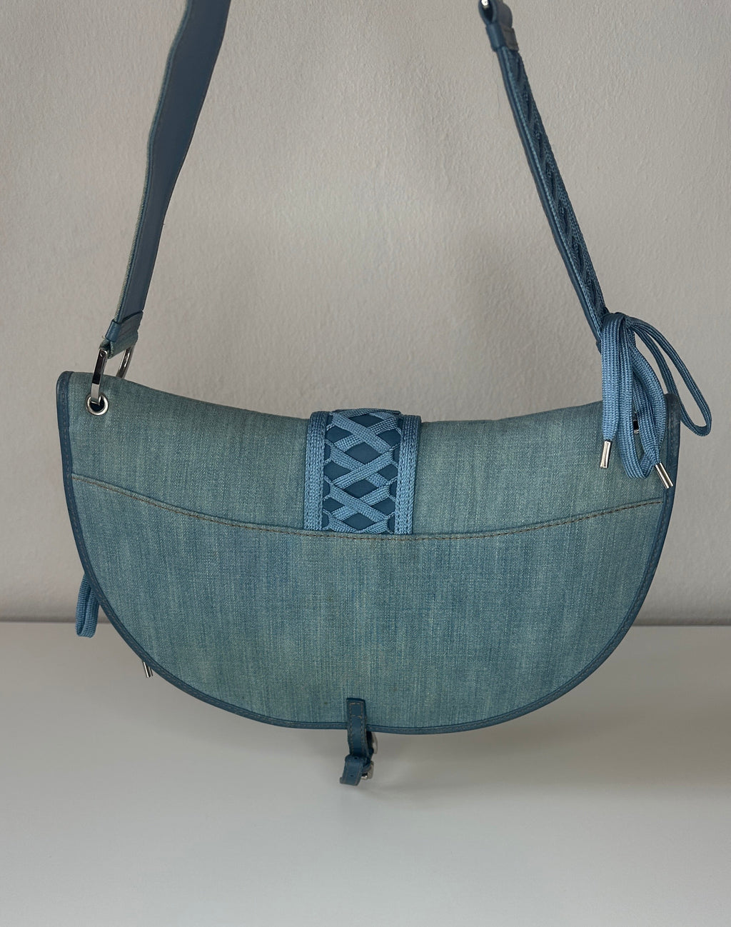 Dior – Denim Saddle Bag