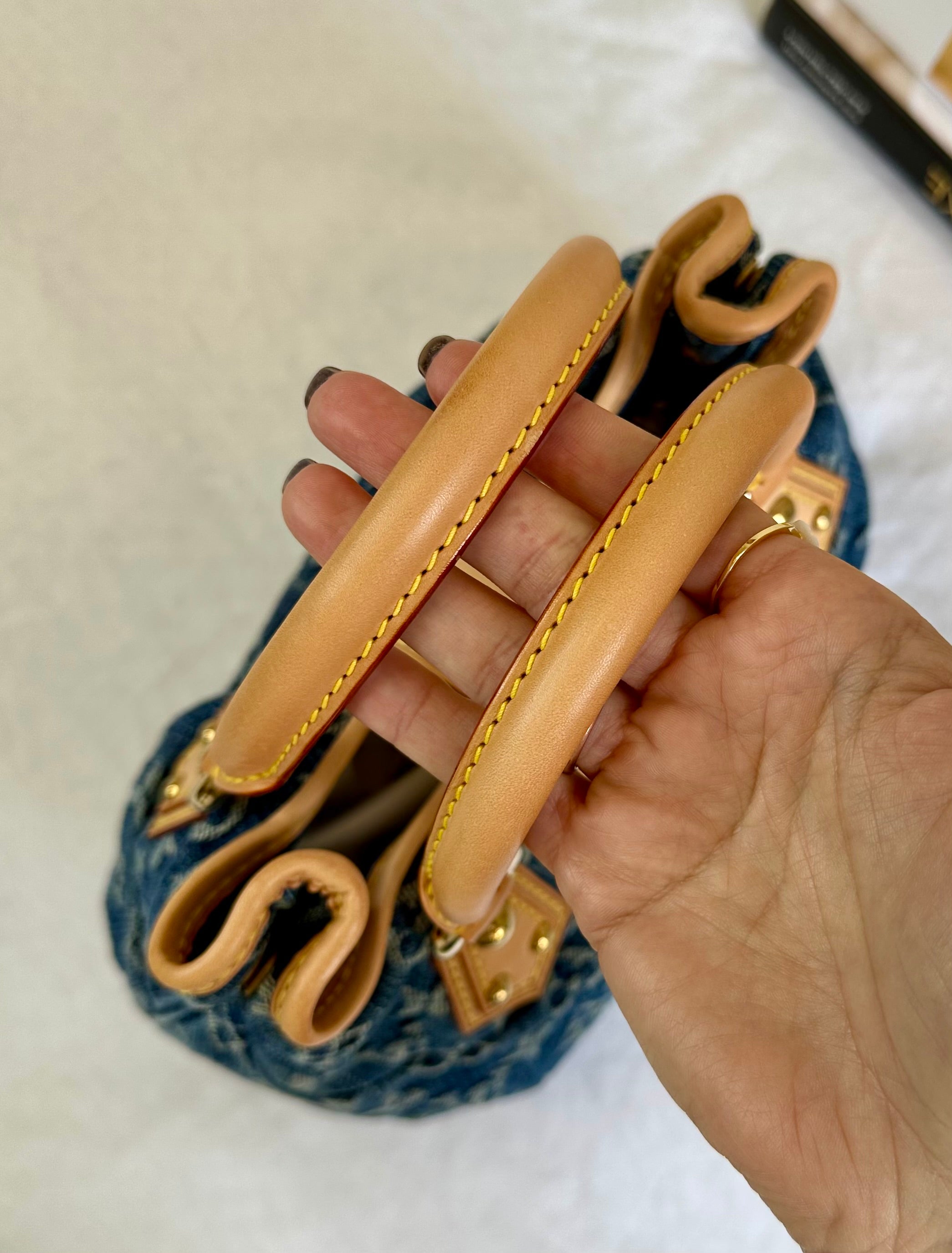 Louis Vuitton Pleaty Denim