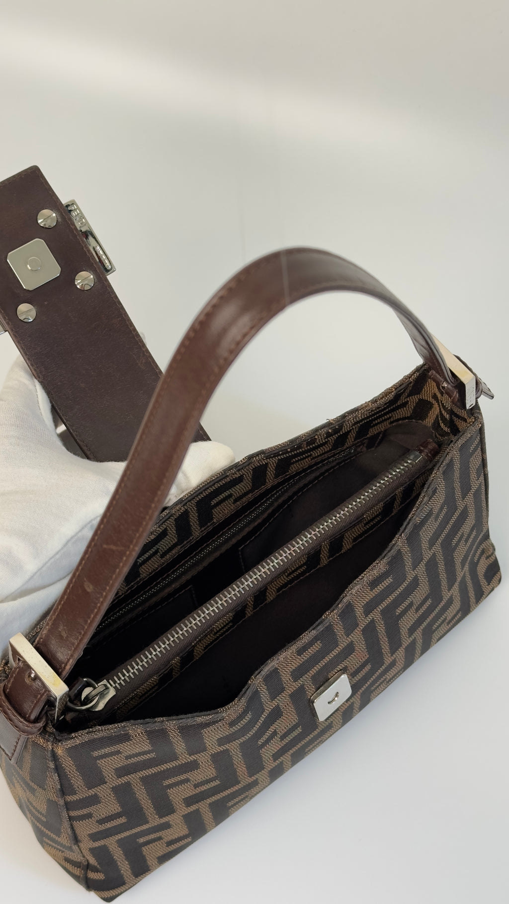 Fendi Zucca Shoulder Bag