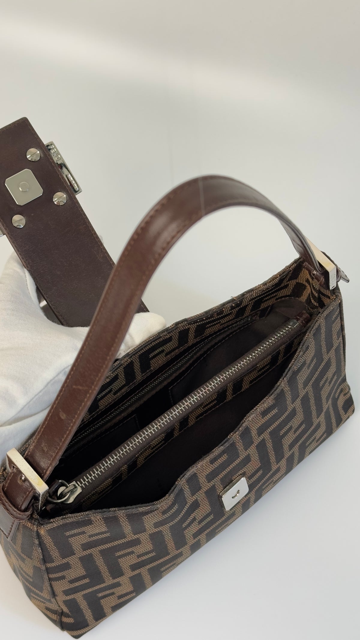 Fendi Zucca Shoulder Bag