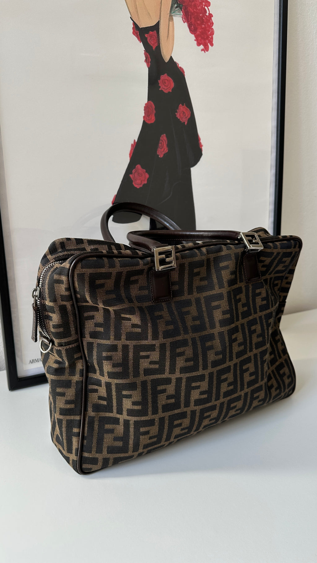 Fendi – Valigetta Zucca Canvas, ca. 1998–1999