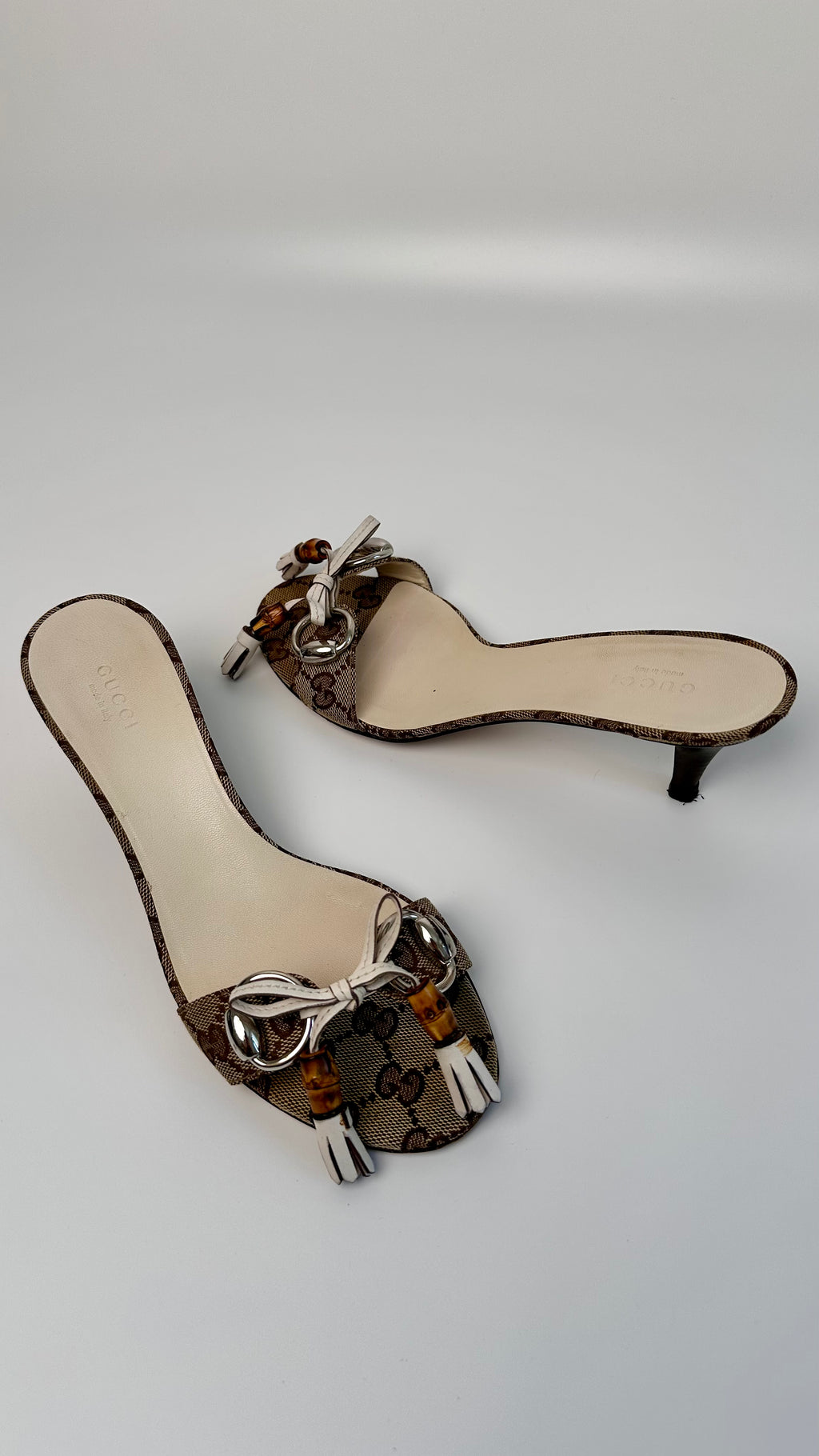 Gucci Bamboo Mules