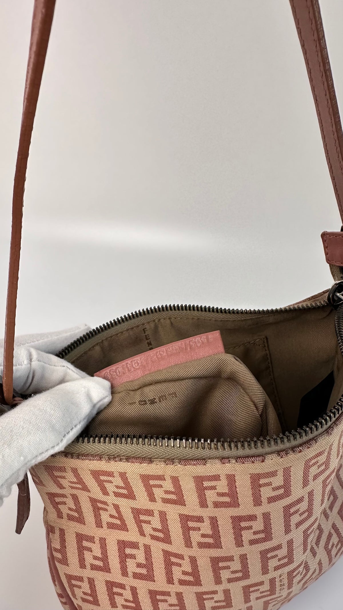 Fendi Zucchino Shoulder Bag
