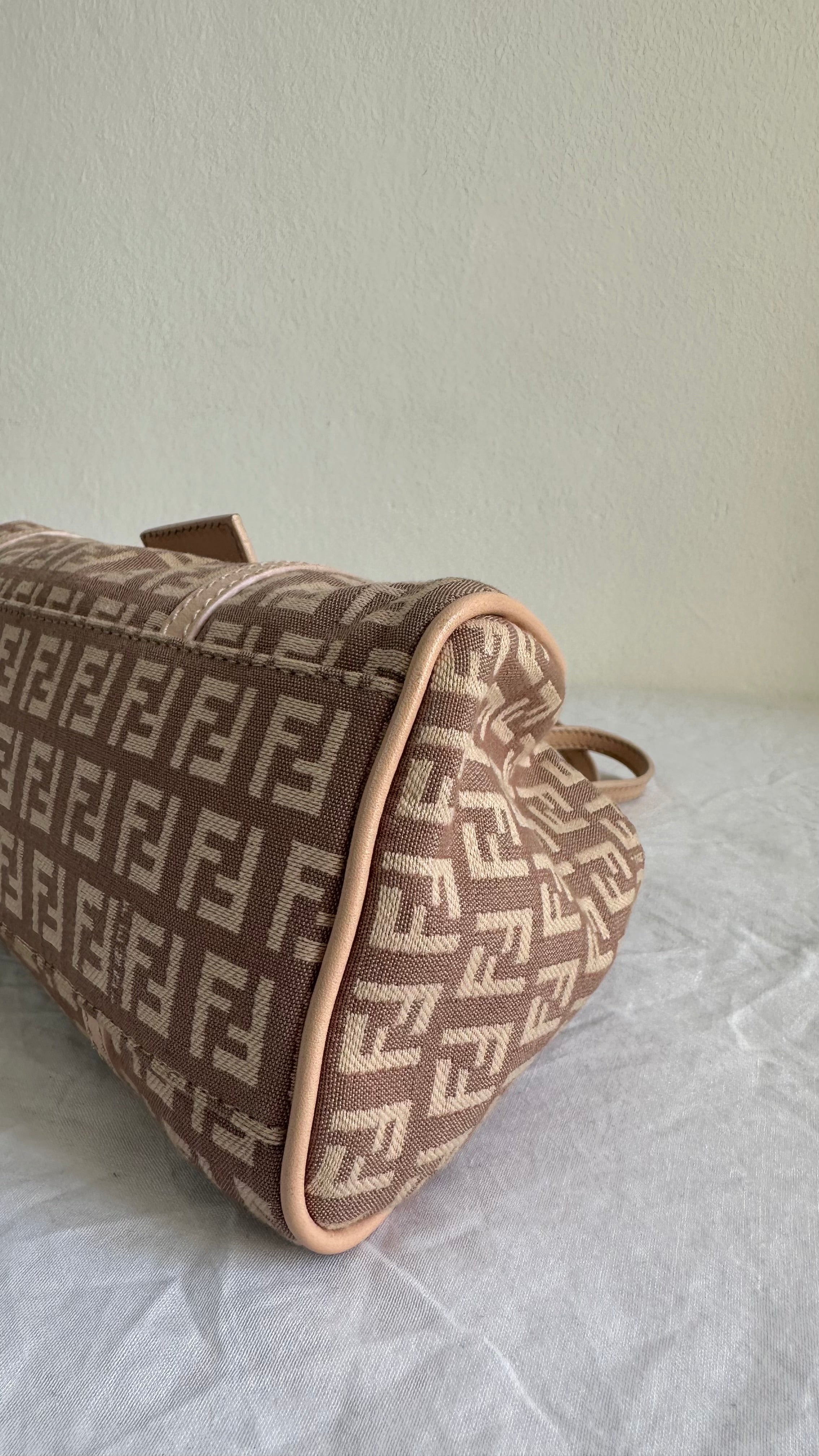 Mini tote Fendi Zucchino