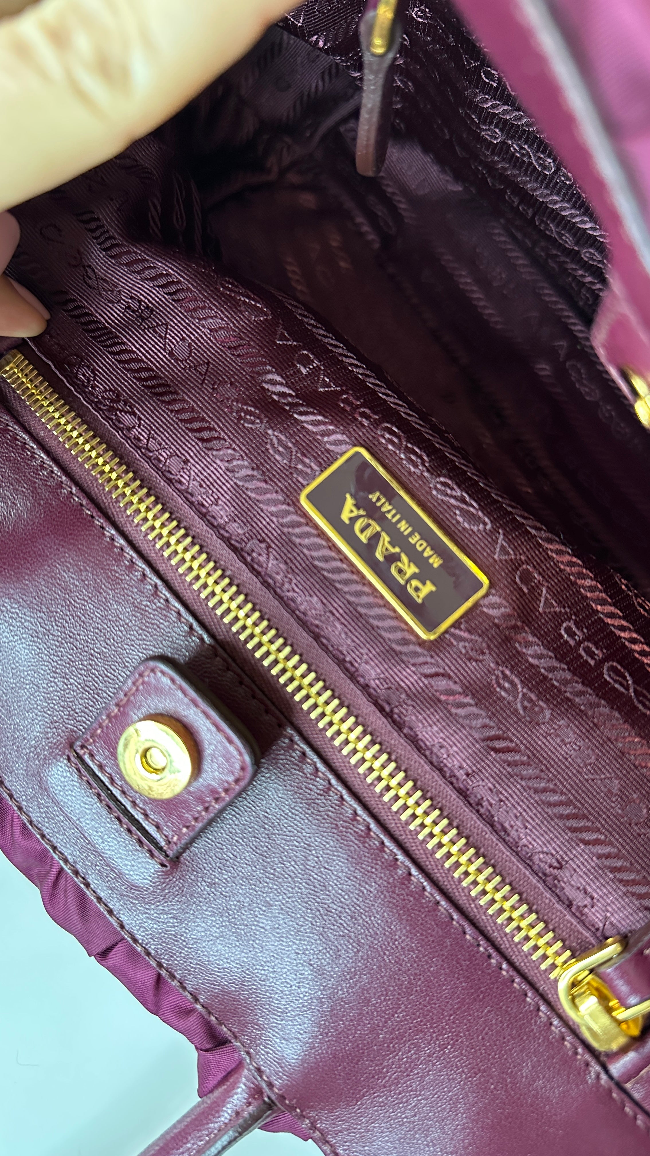 Prada - Tote Plissé