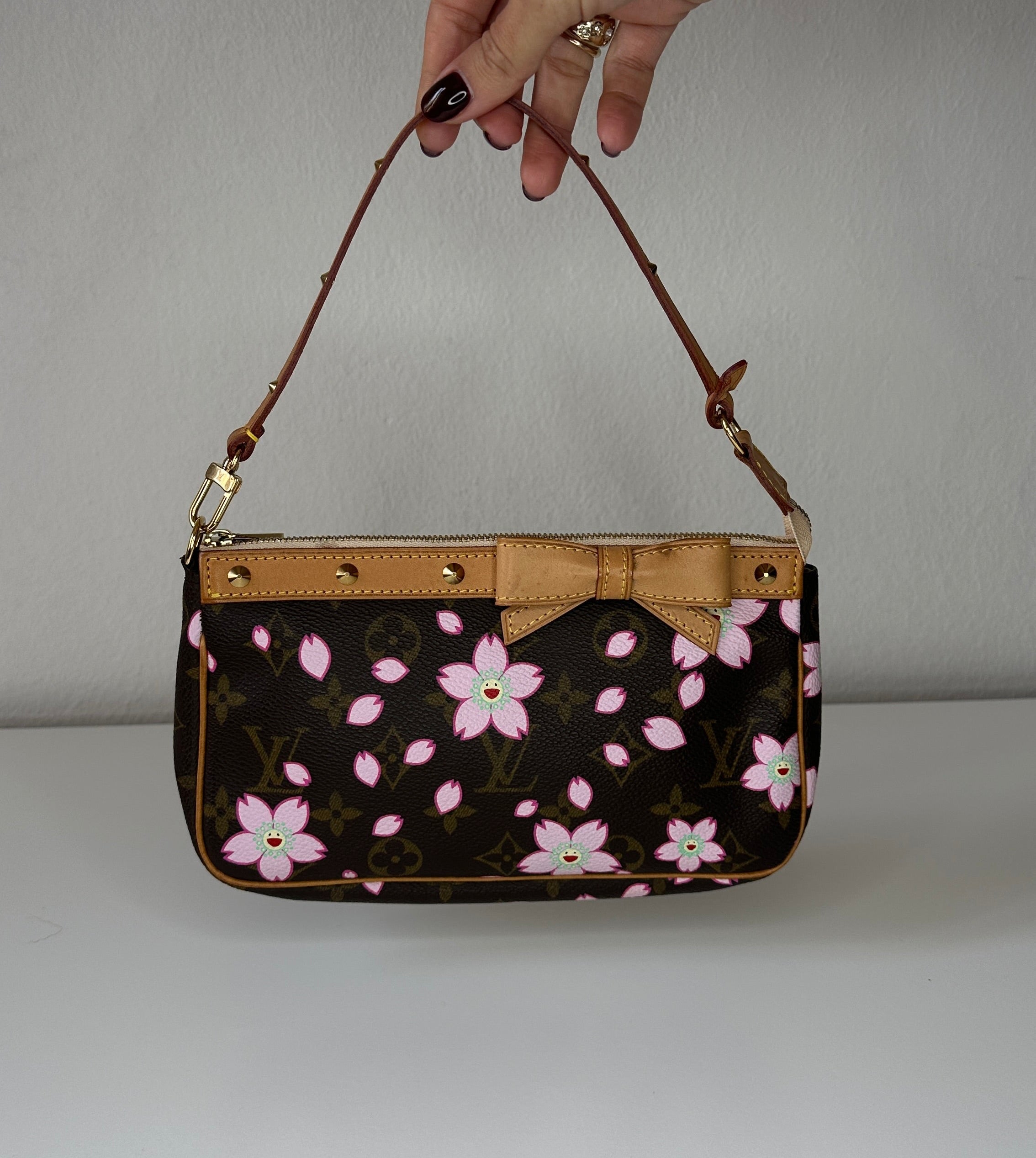 LV x Murakami – Cherry Blossom Pochette – 2003