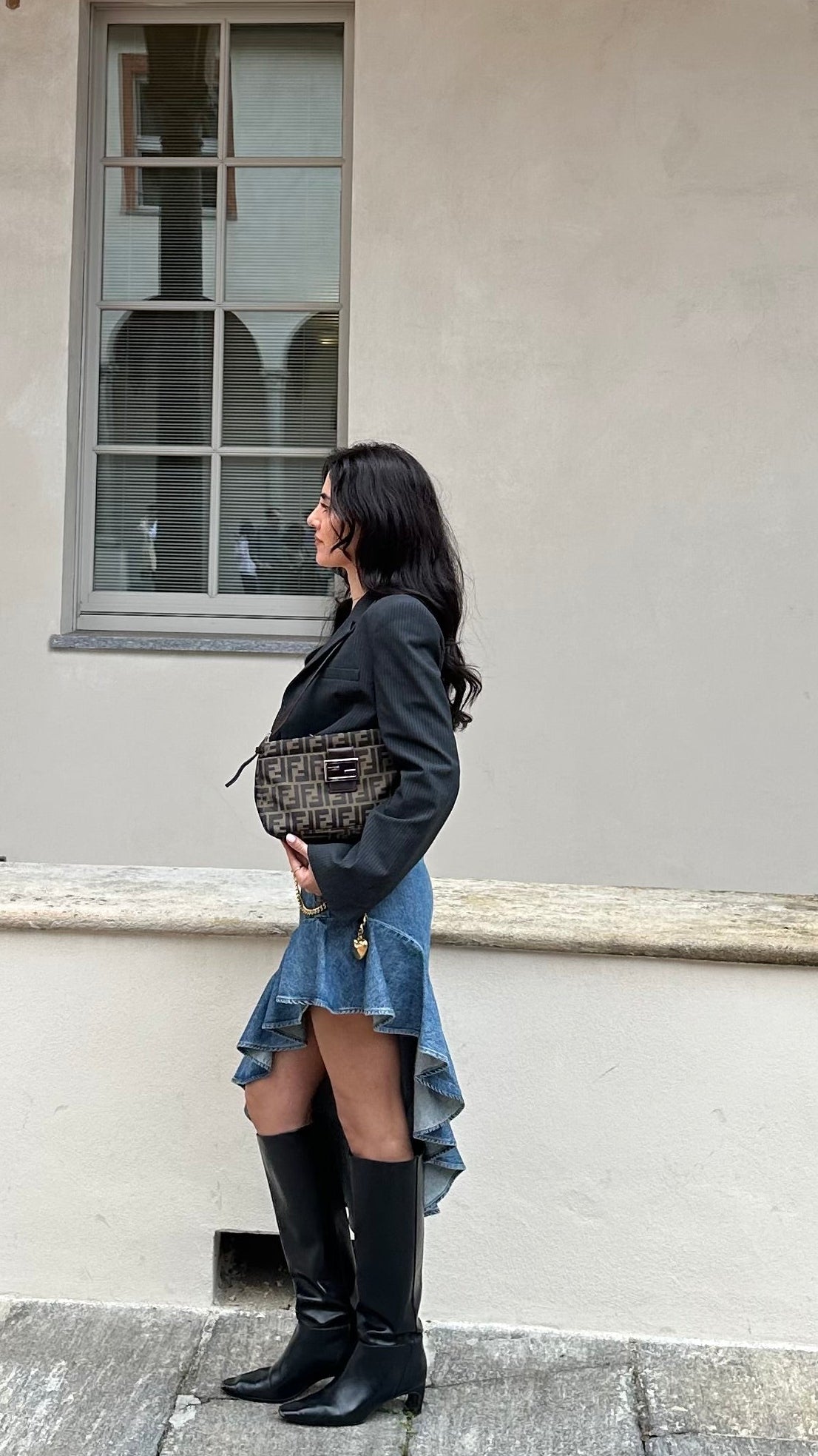 Fendi baguette Zucca
