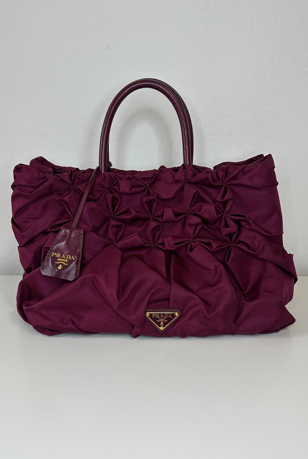 Prada - Tote Plissé