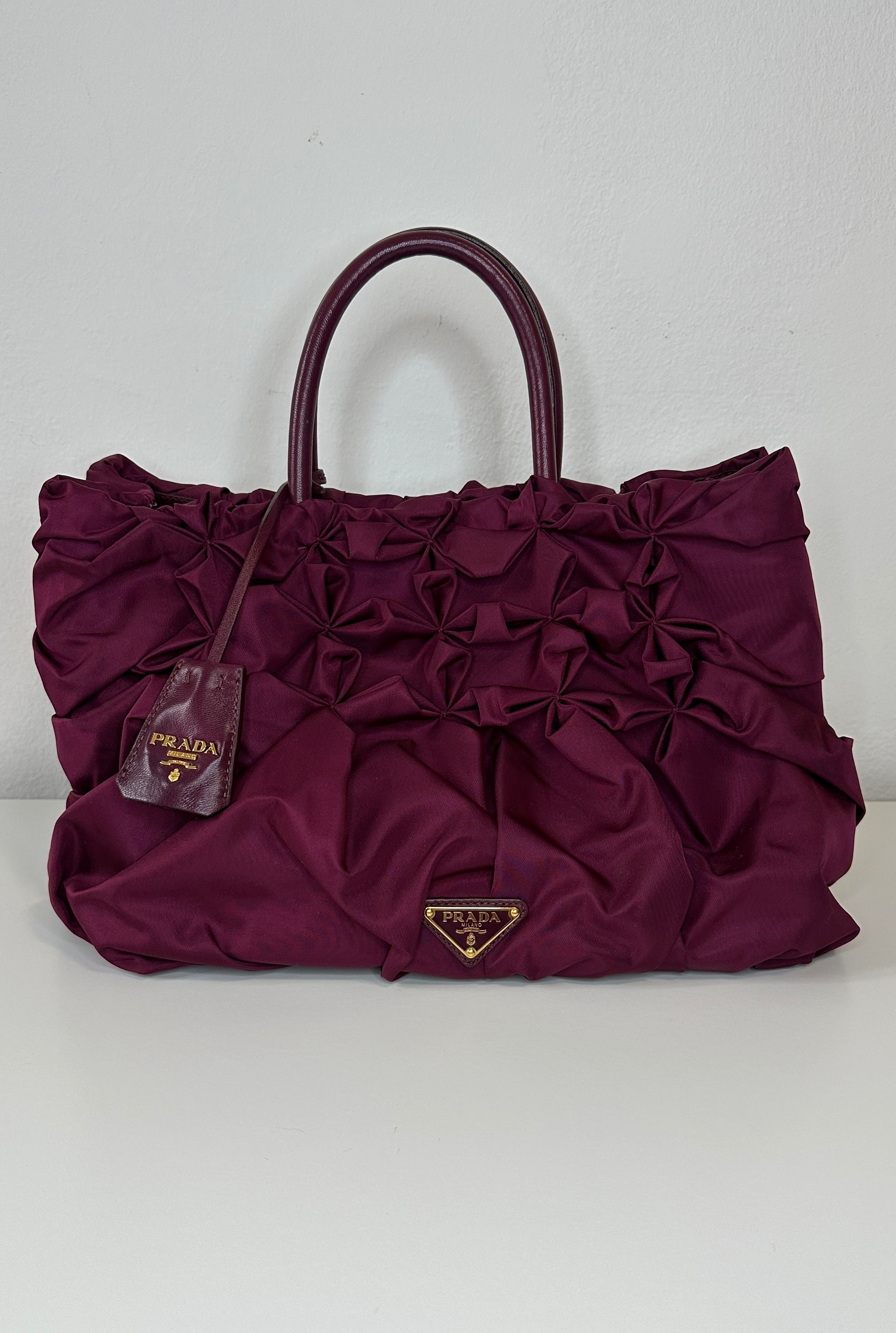 Prada - Tote Plissé