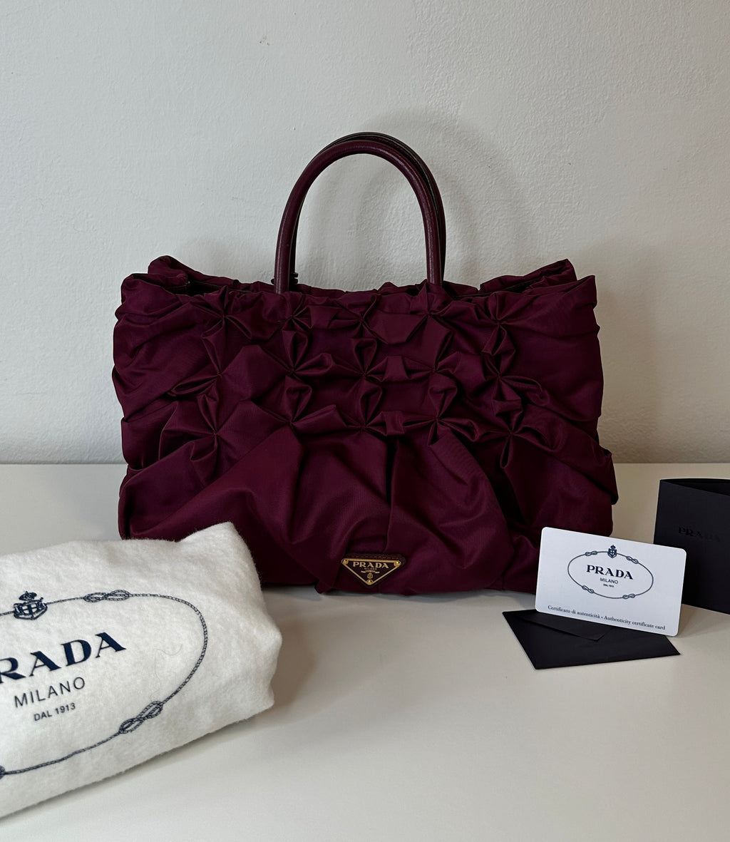 Prada - Tote Plissé