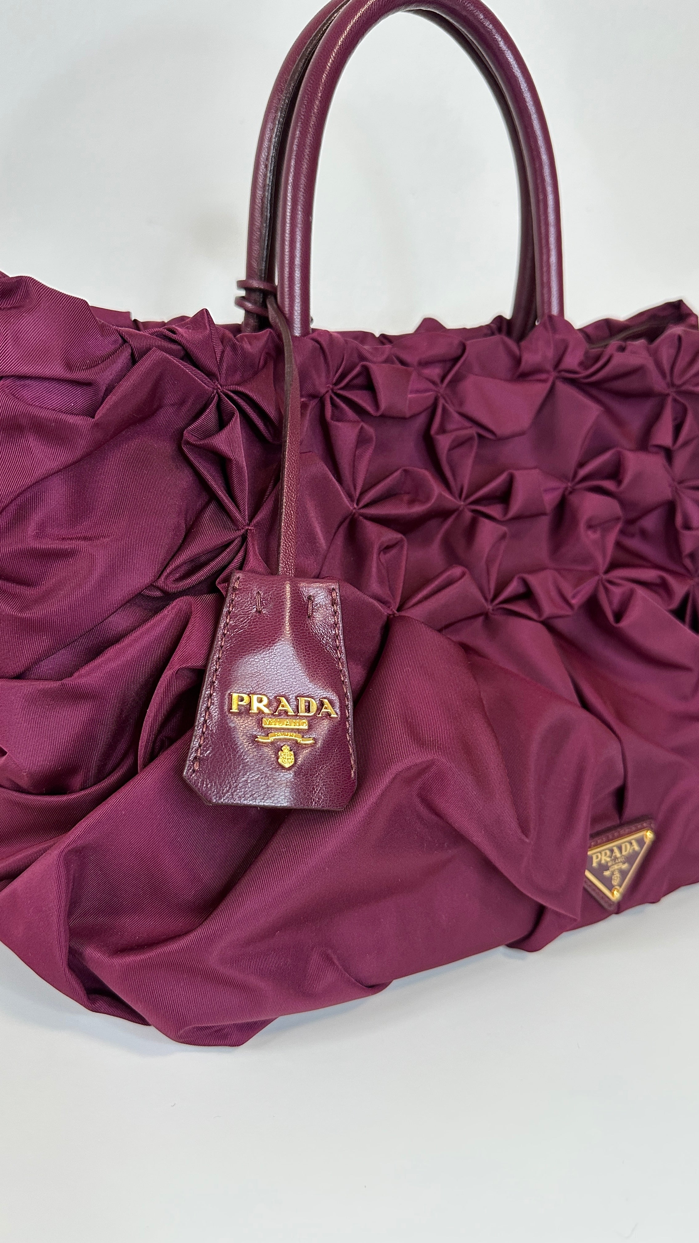 Prada - Tote Plissé