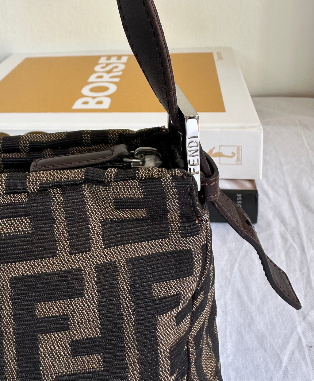 Fendi baguette Zucca