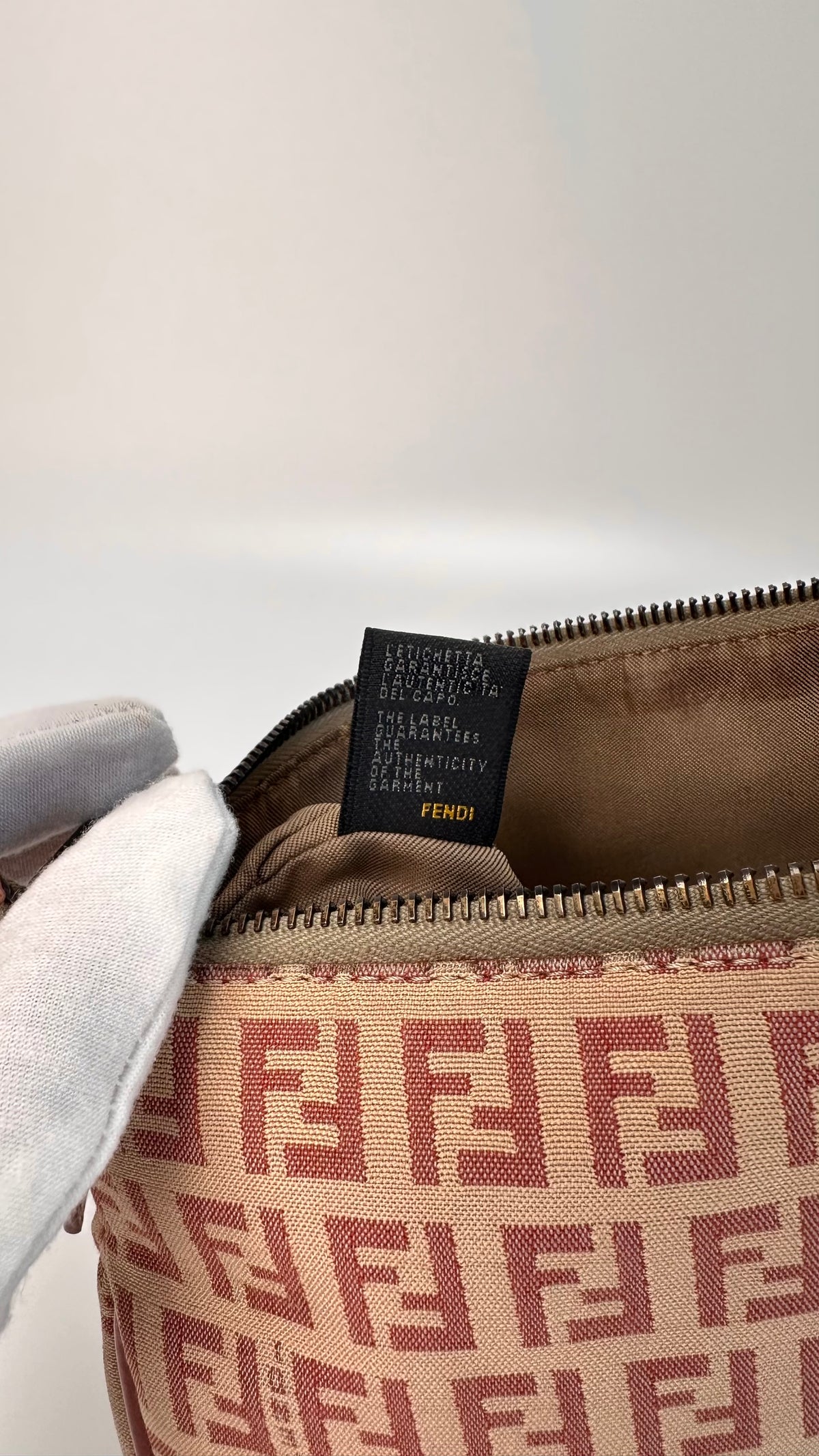 Fendi Zucchino Shoulder Bag