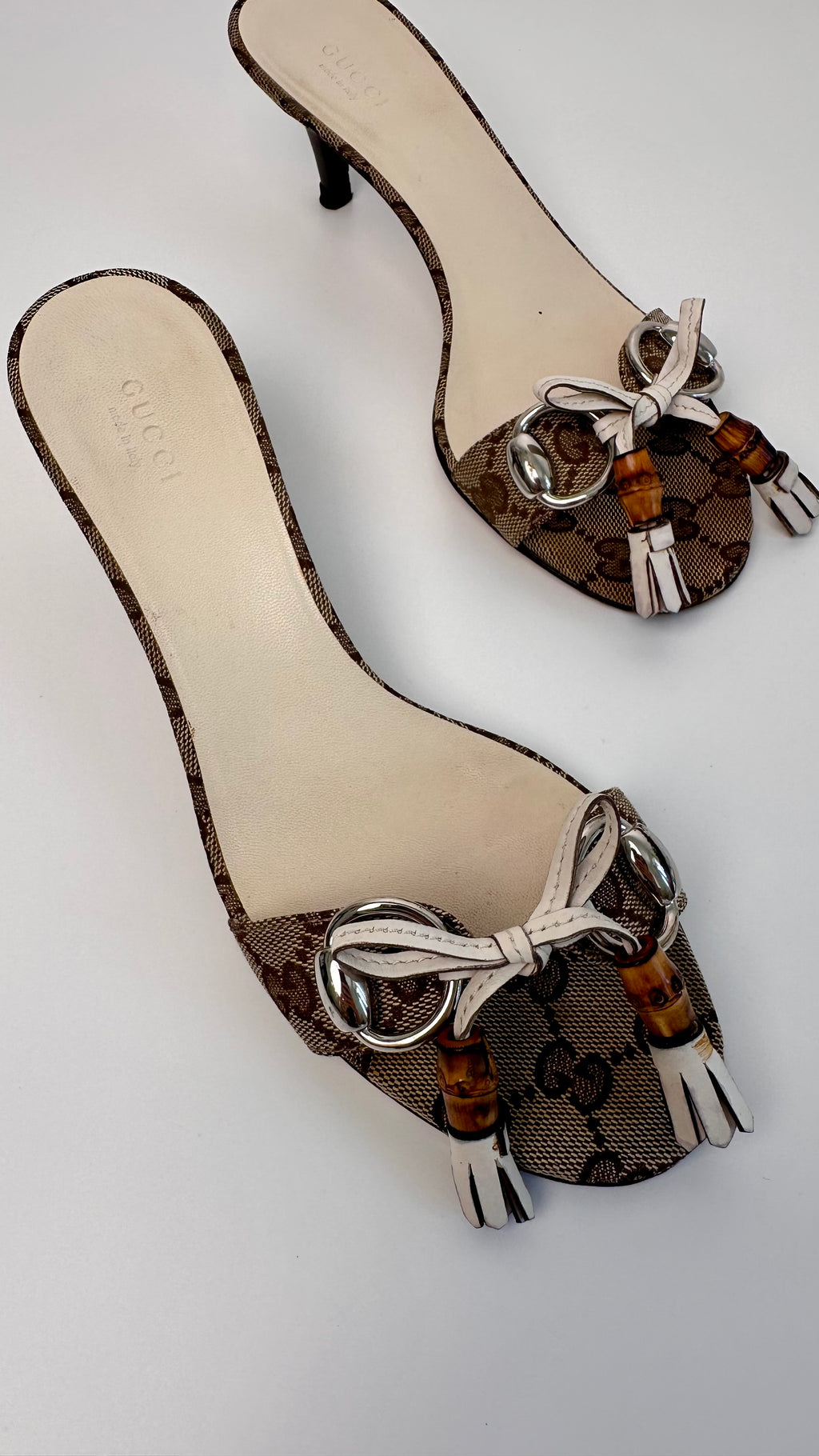 Gucci Bamboo Mules