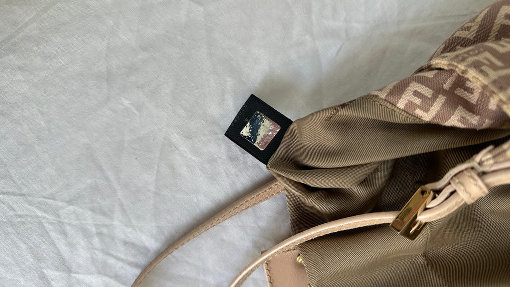 Mini tote Fendi Zucchino