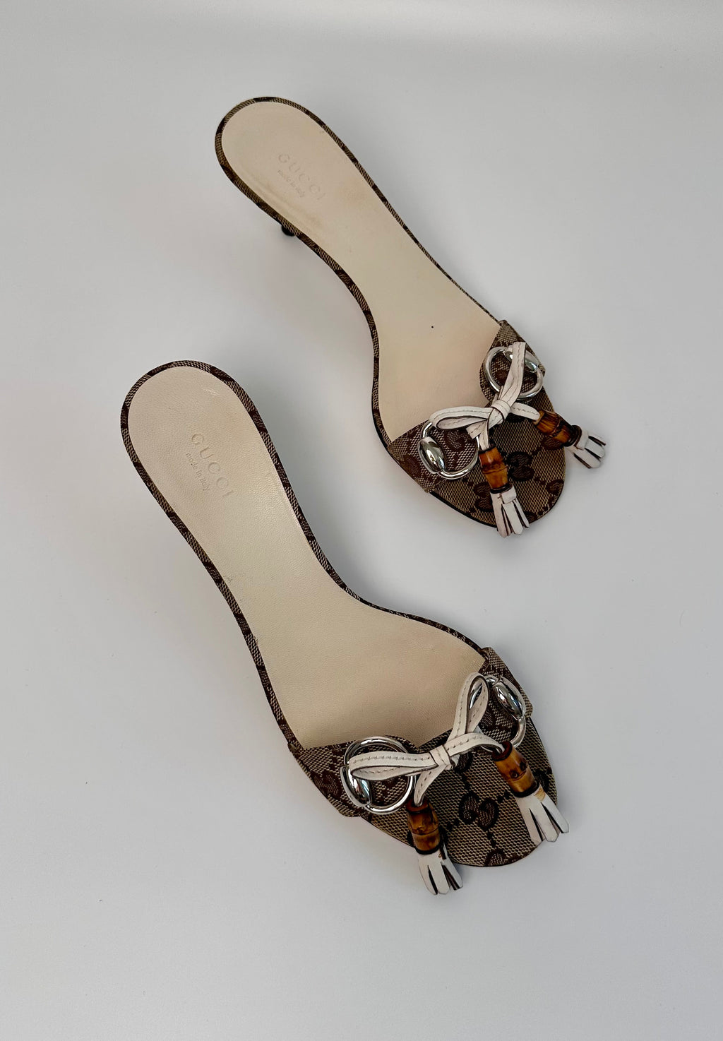 Gucci Bamboo Mules