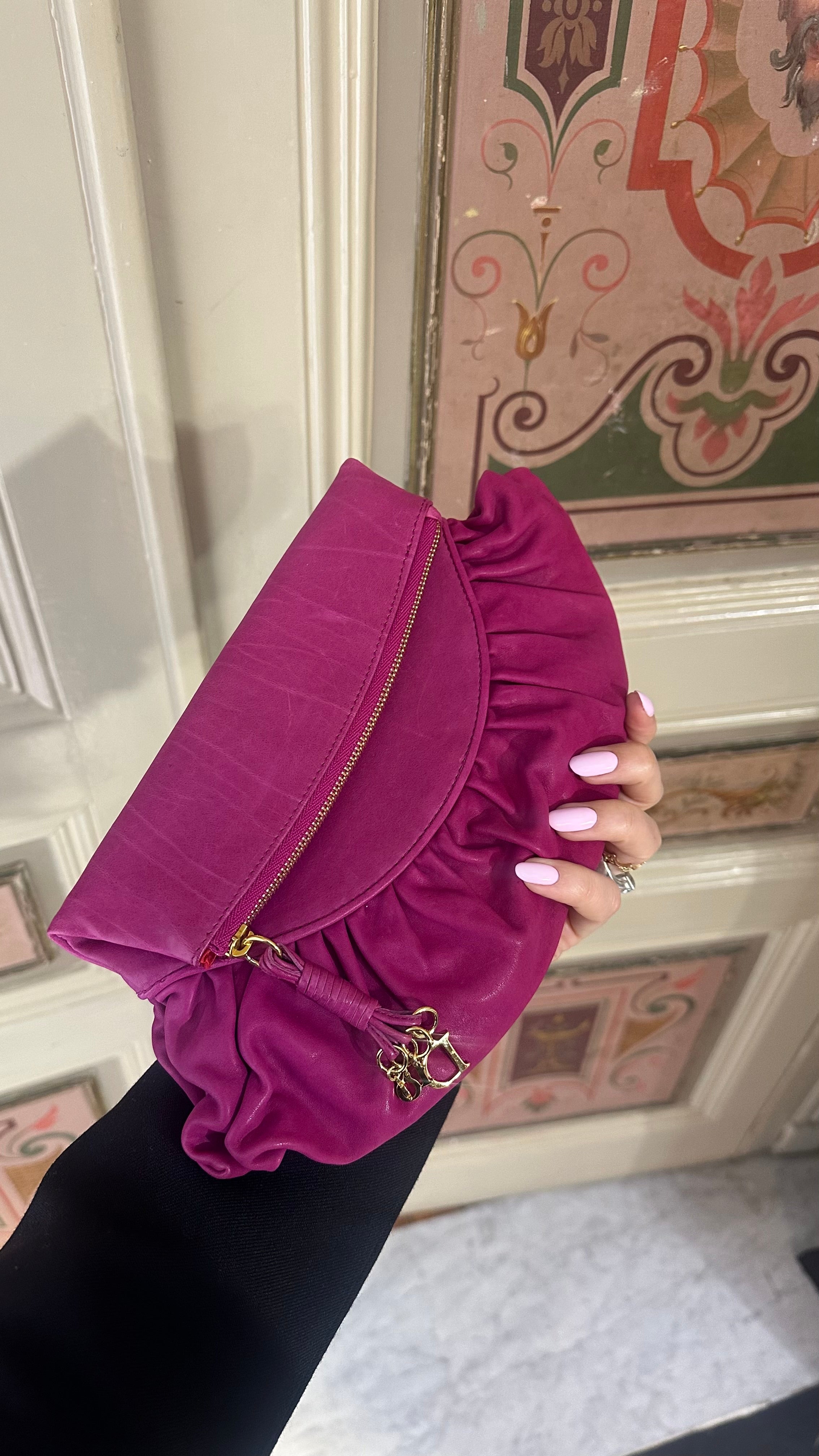 Dior – Gipsy Ruched Clutch